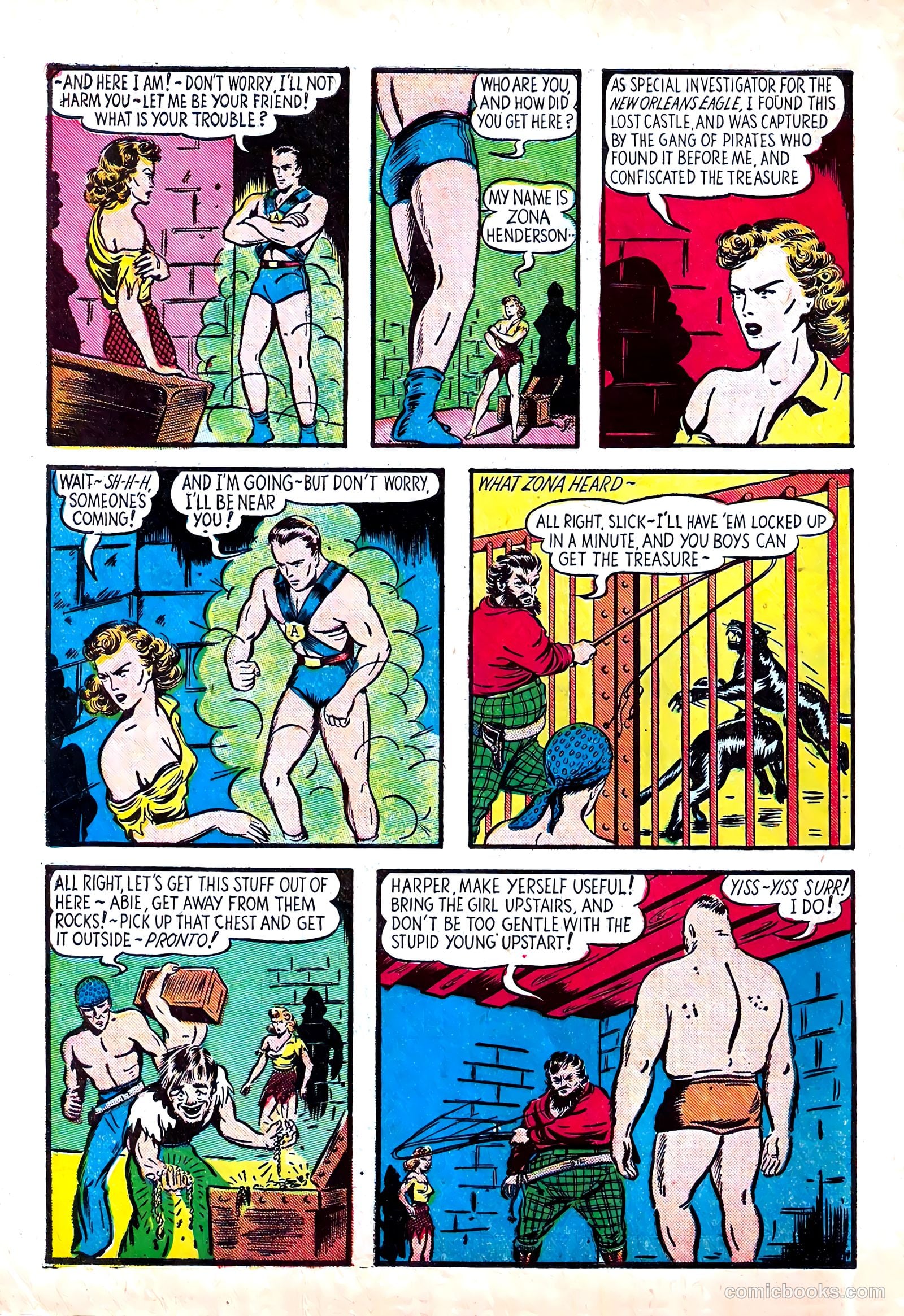 Amazing Man Comics #11 — page 8 of 68