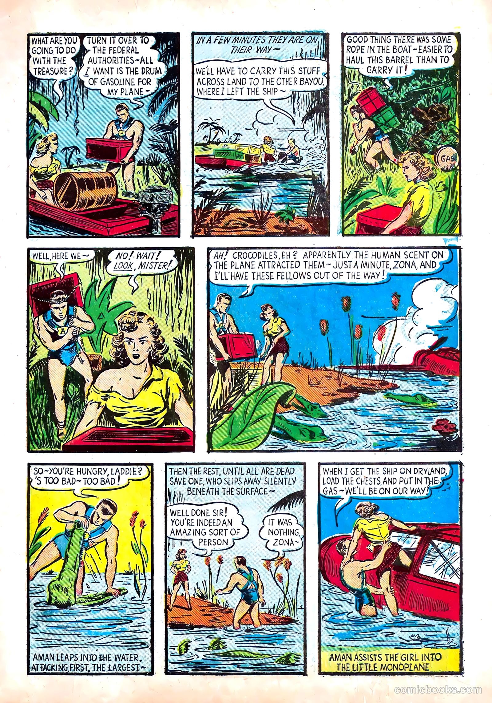 Amazing Man Comics #11 — page 11 of 68
