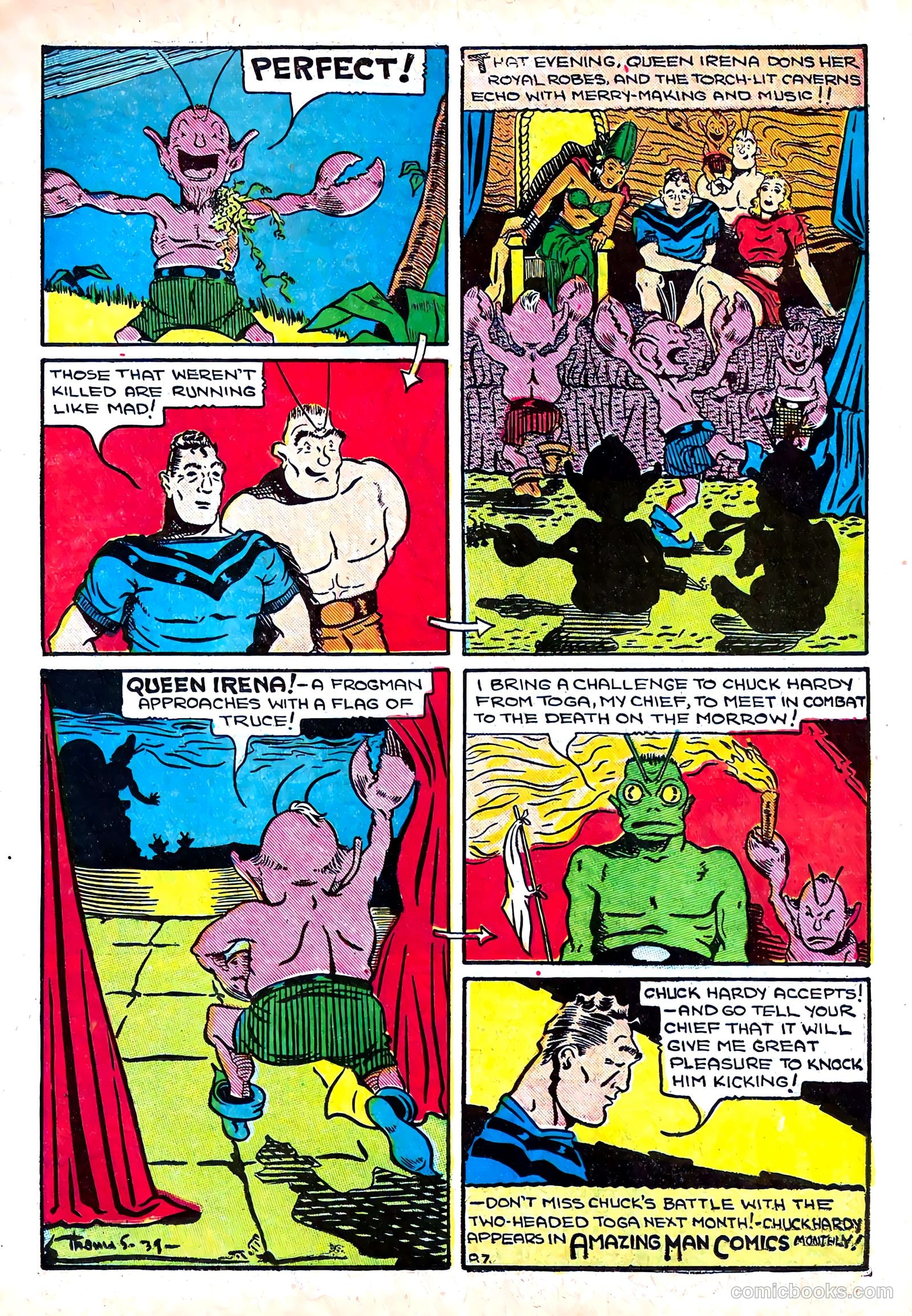 Amazing Man Comics #11 — page 19 of 68