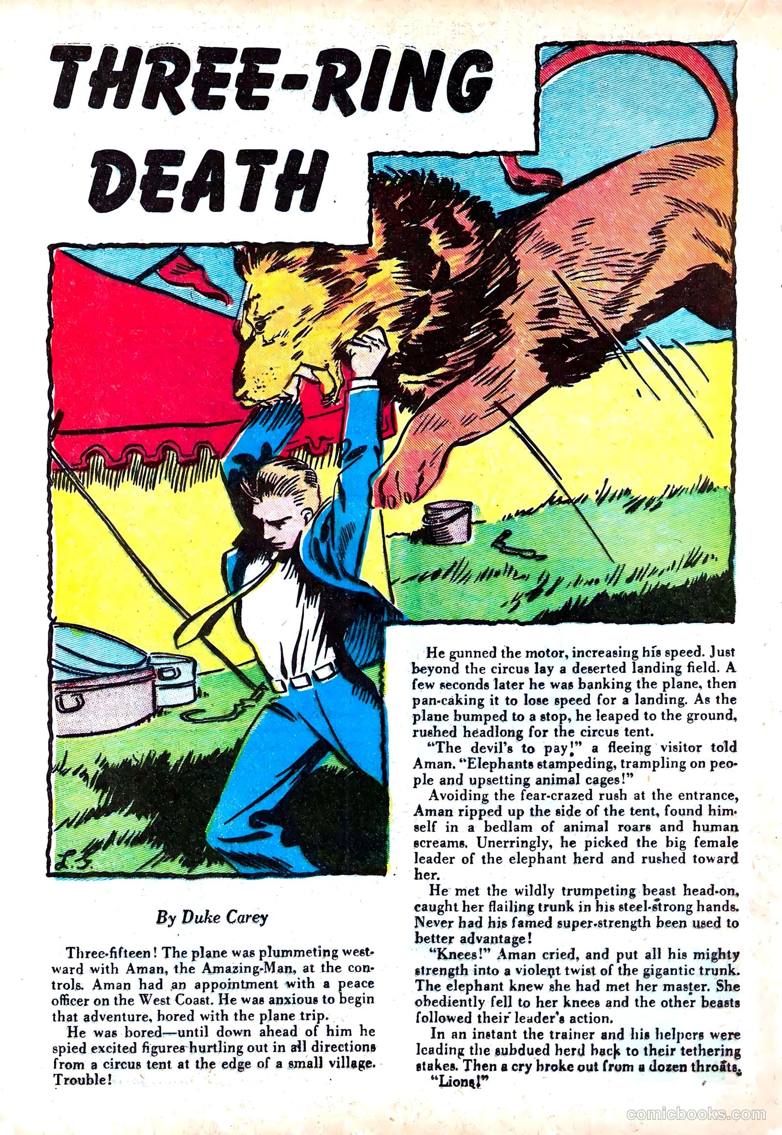 Amazing Man Comics #11 — page 36 of 68