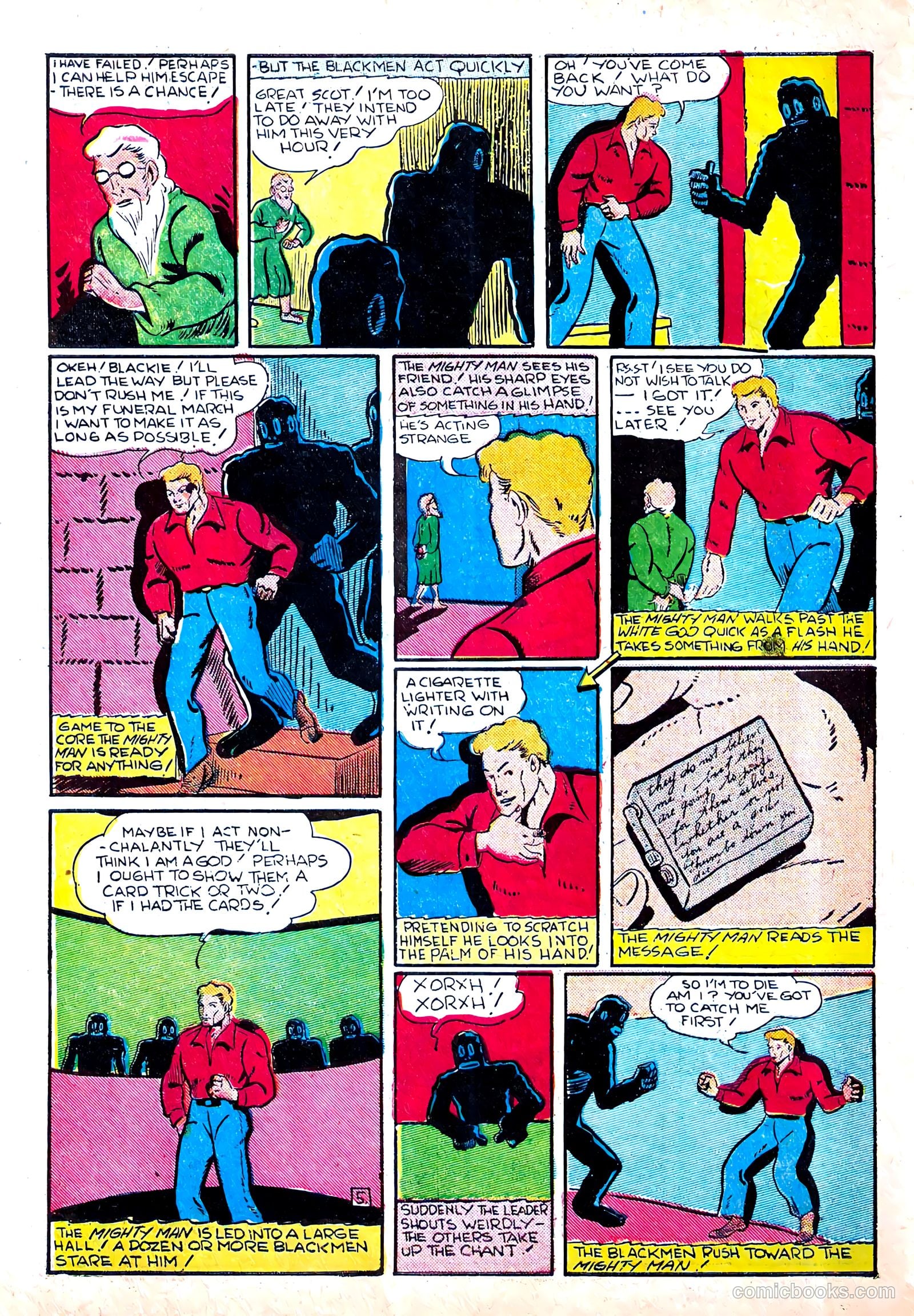 Amazing Man Comics #11 — page 56 of 68