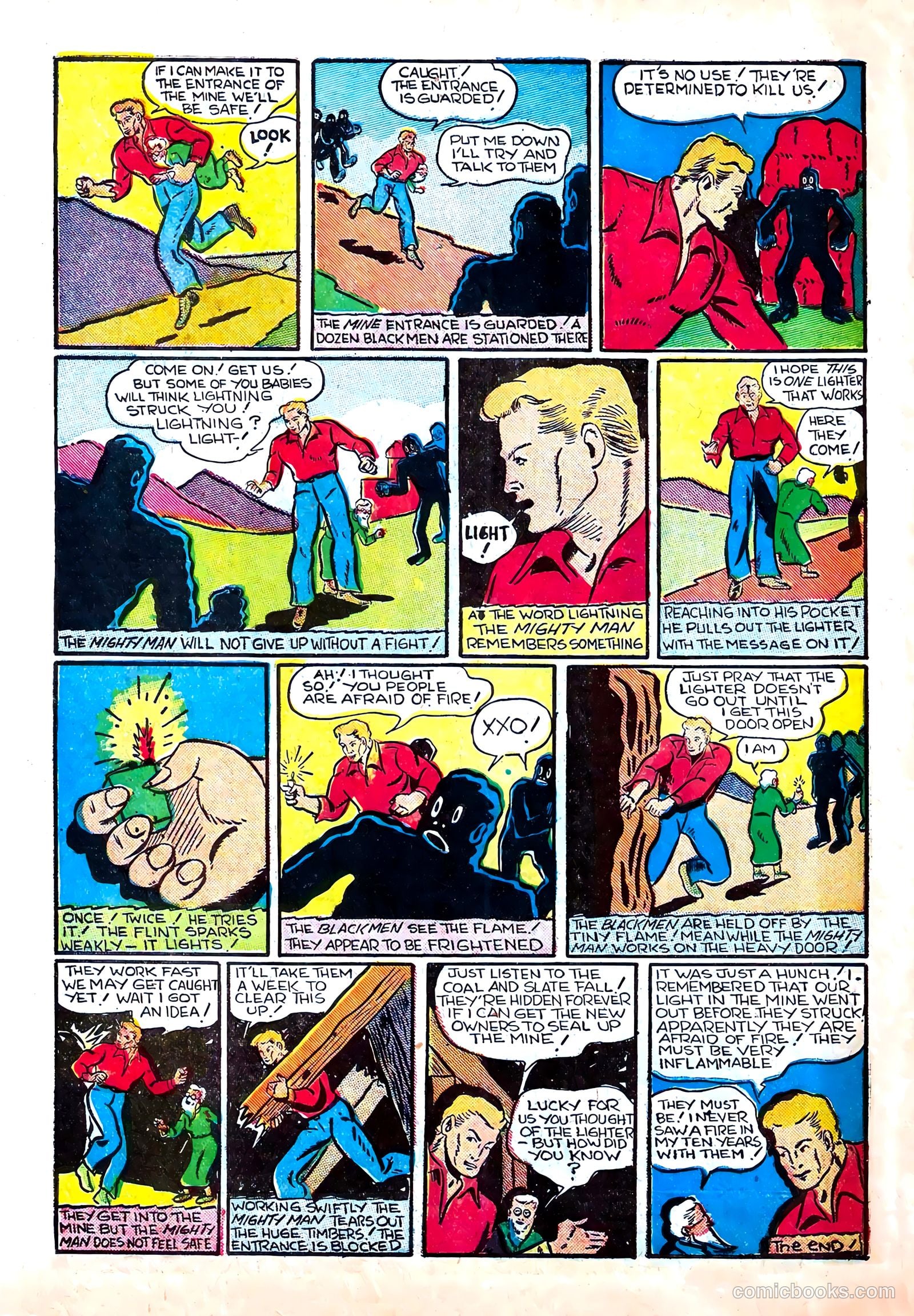 Amazing Man Comics #11 — page 58 of 68