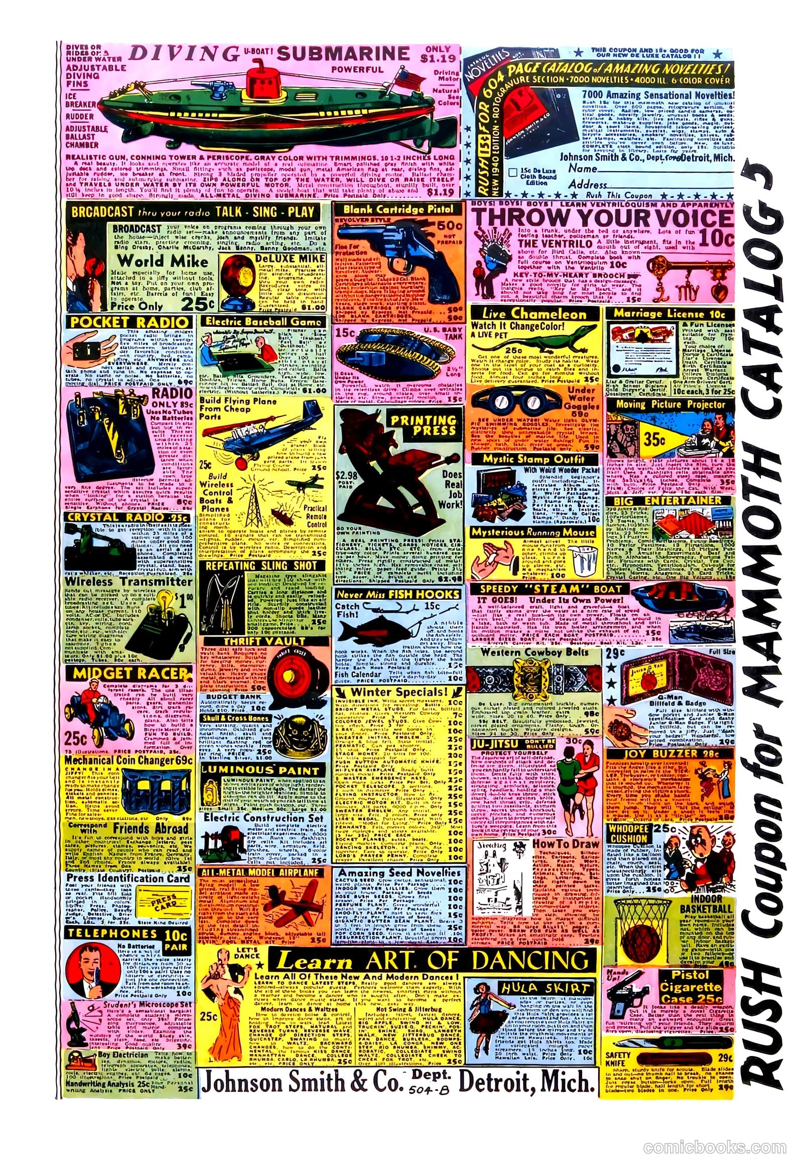Amazing Man Comics #11 — page 68 of 68
