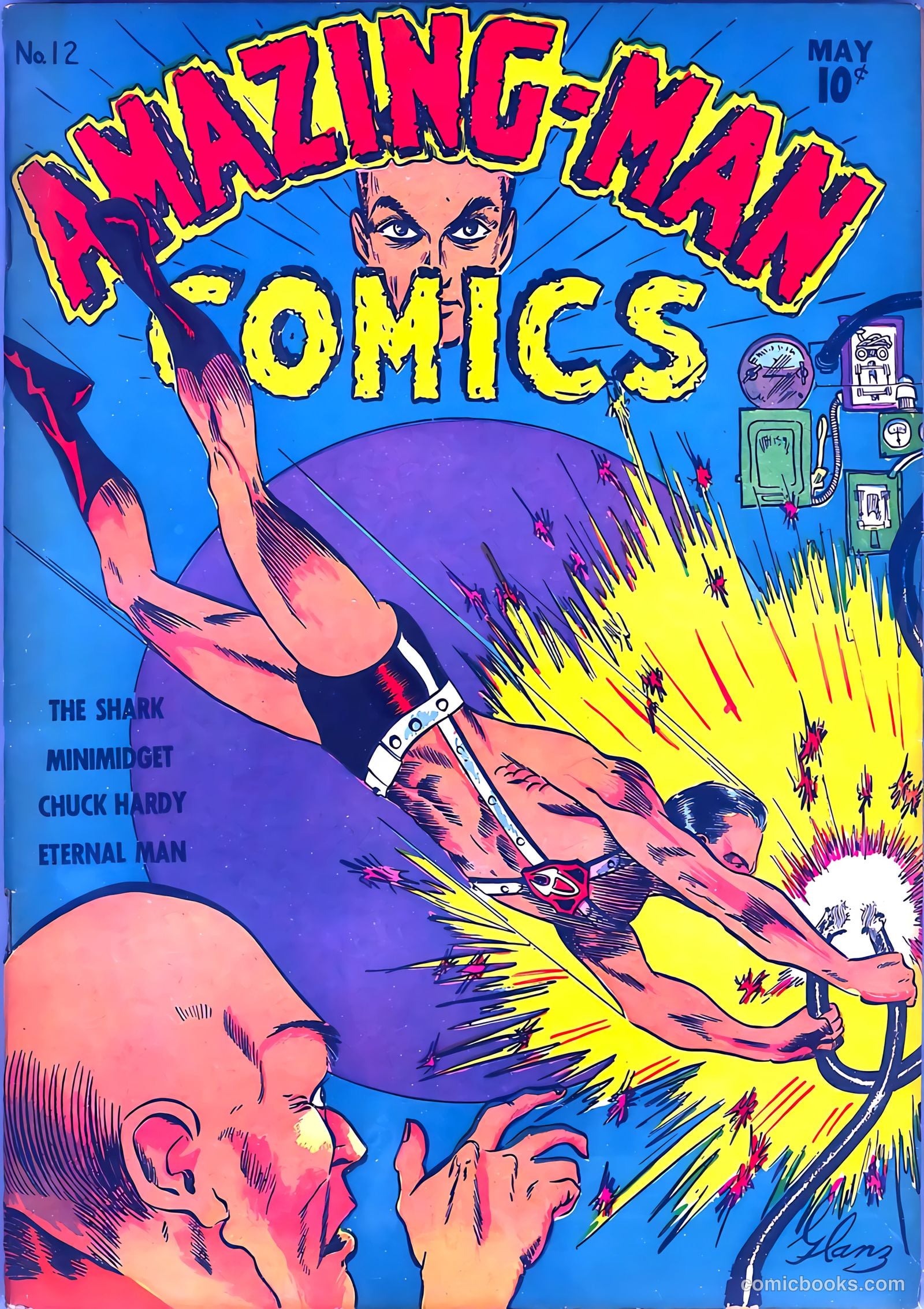 Amazing Man Comics #12 — page 1 of 68