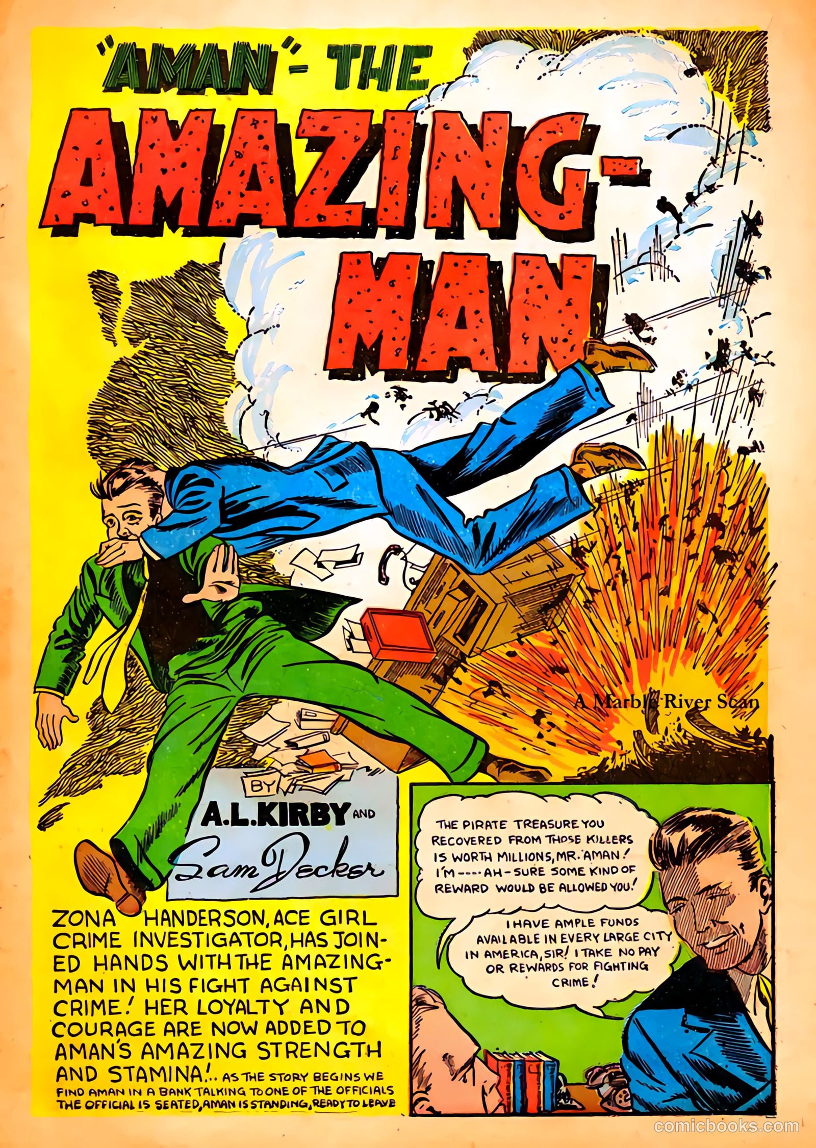 Amazing Man Comics #12 — page 3 of 68