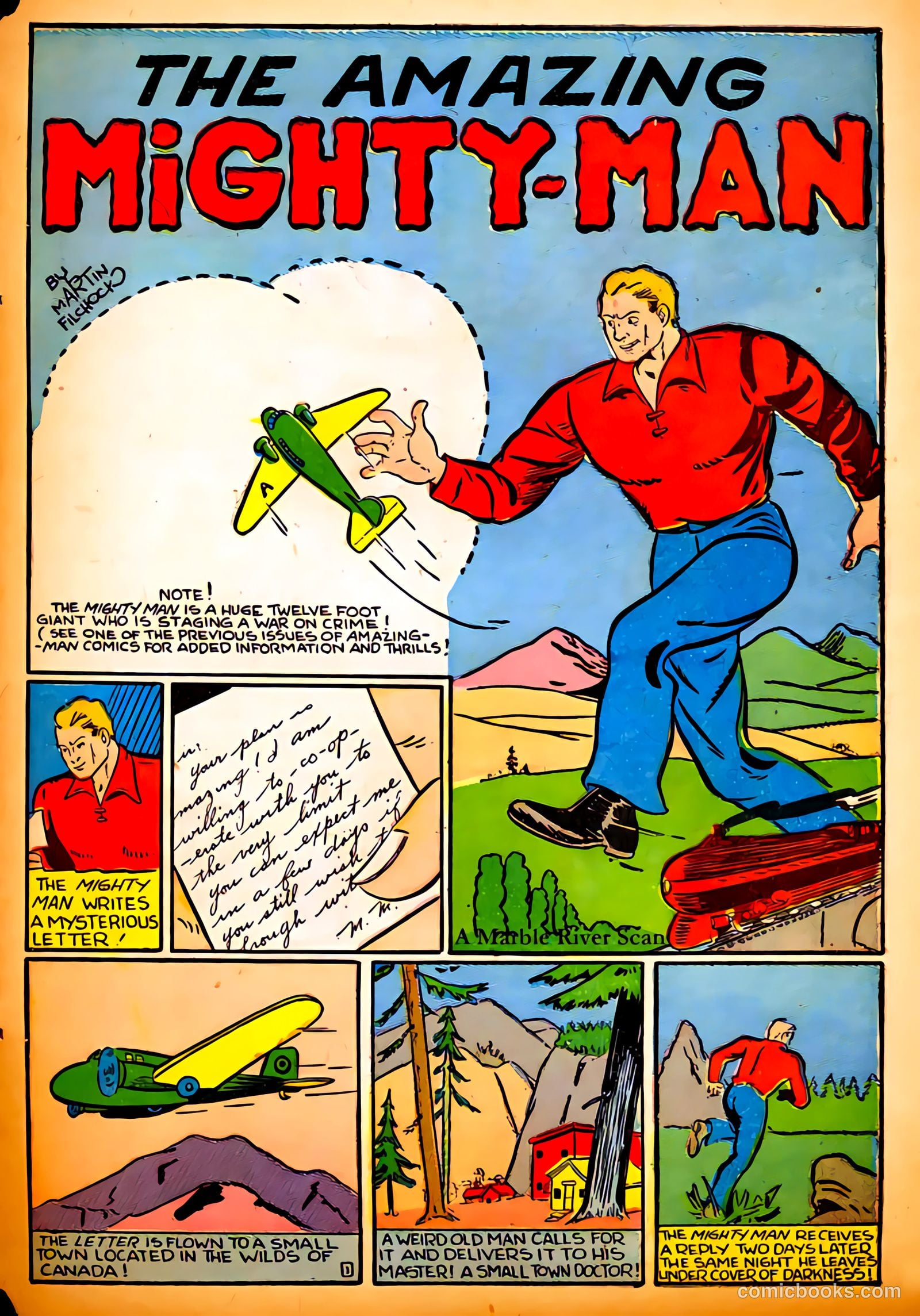 Amazing Man Comics #12 — page 59 of 68