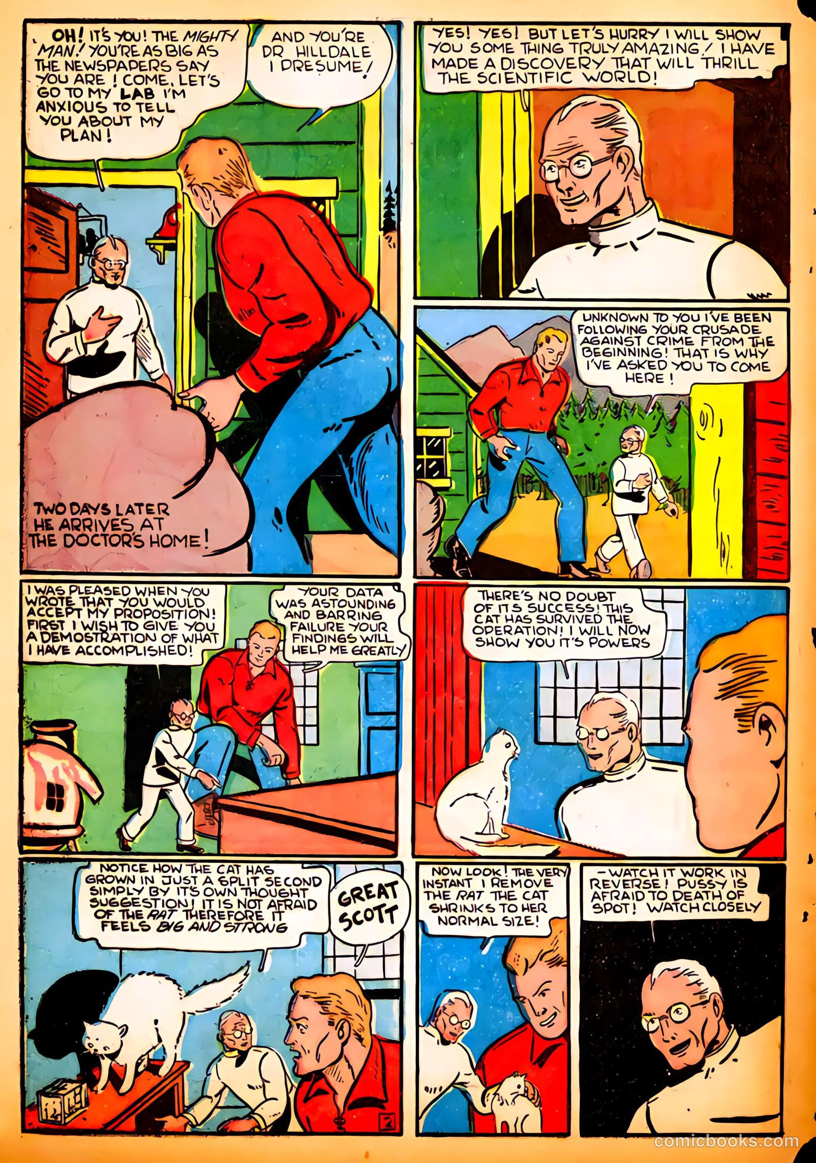 Amazing Man Comics #12 — page 60 of 68