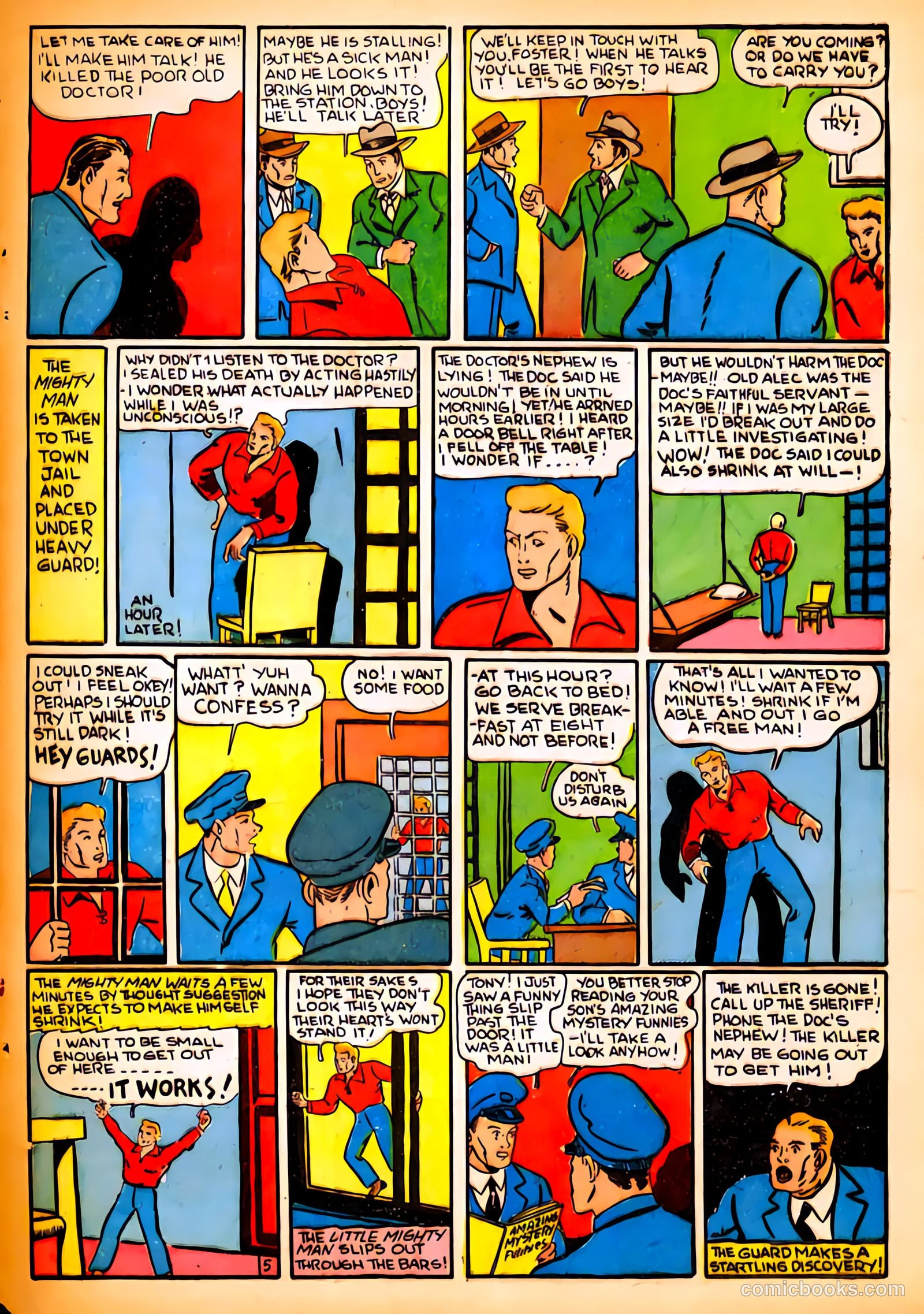 Amazing Man Comics #12 — page 63 of 68