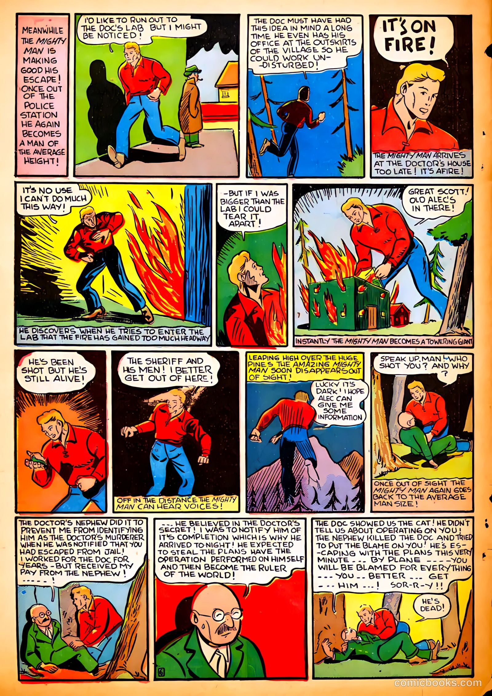 Amazing Man Comics #12 — page 64 of 68