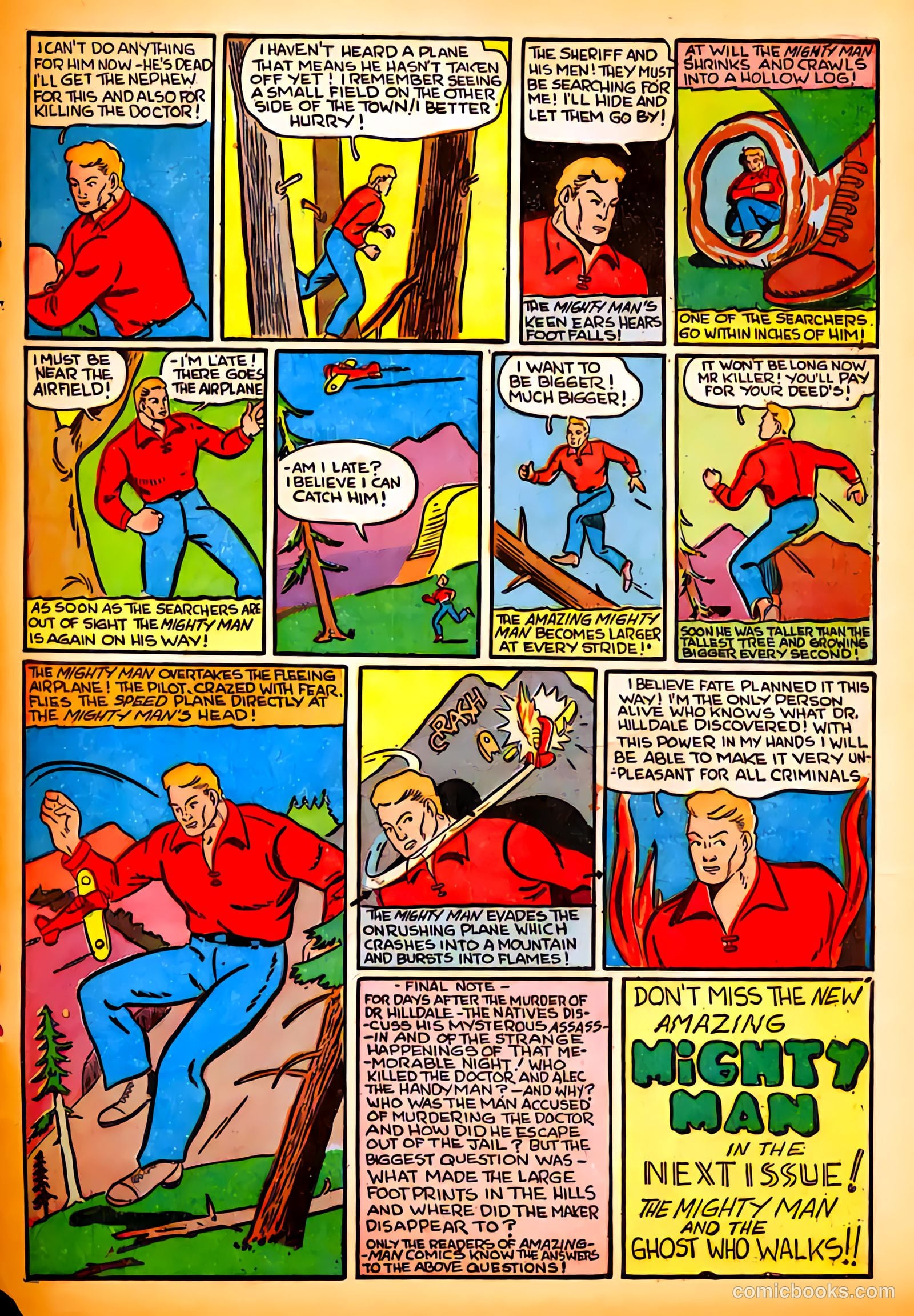 Amazing Man Comics #12 — page 65 of 68