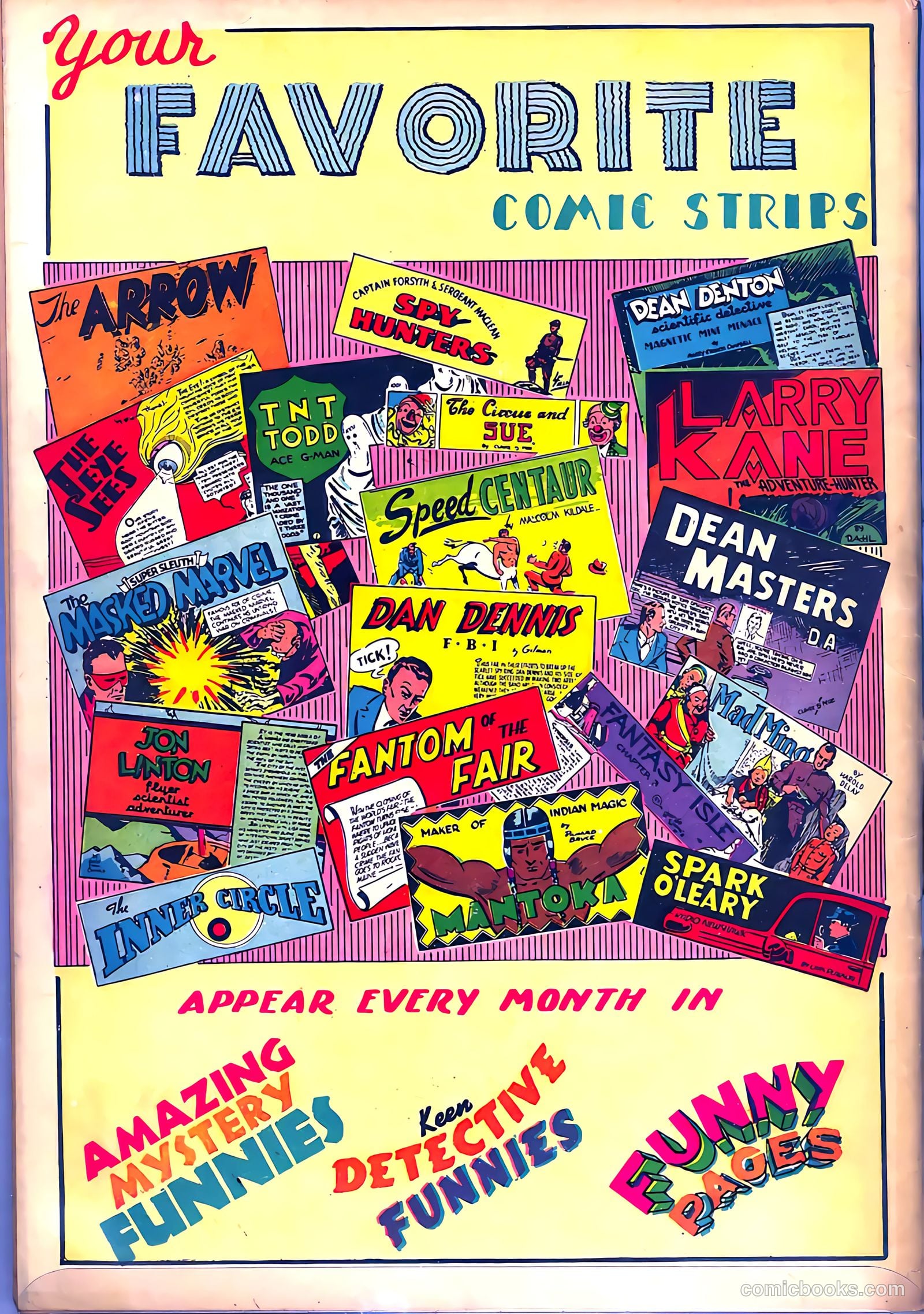 Amazing Man Comics #12 — page 68 of 68