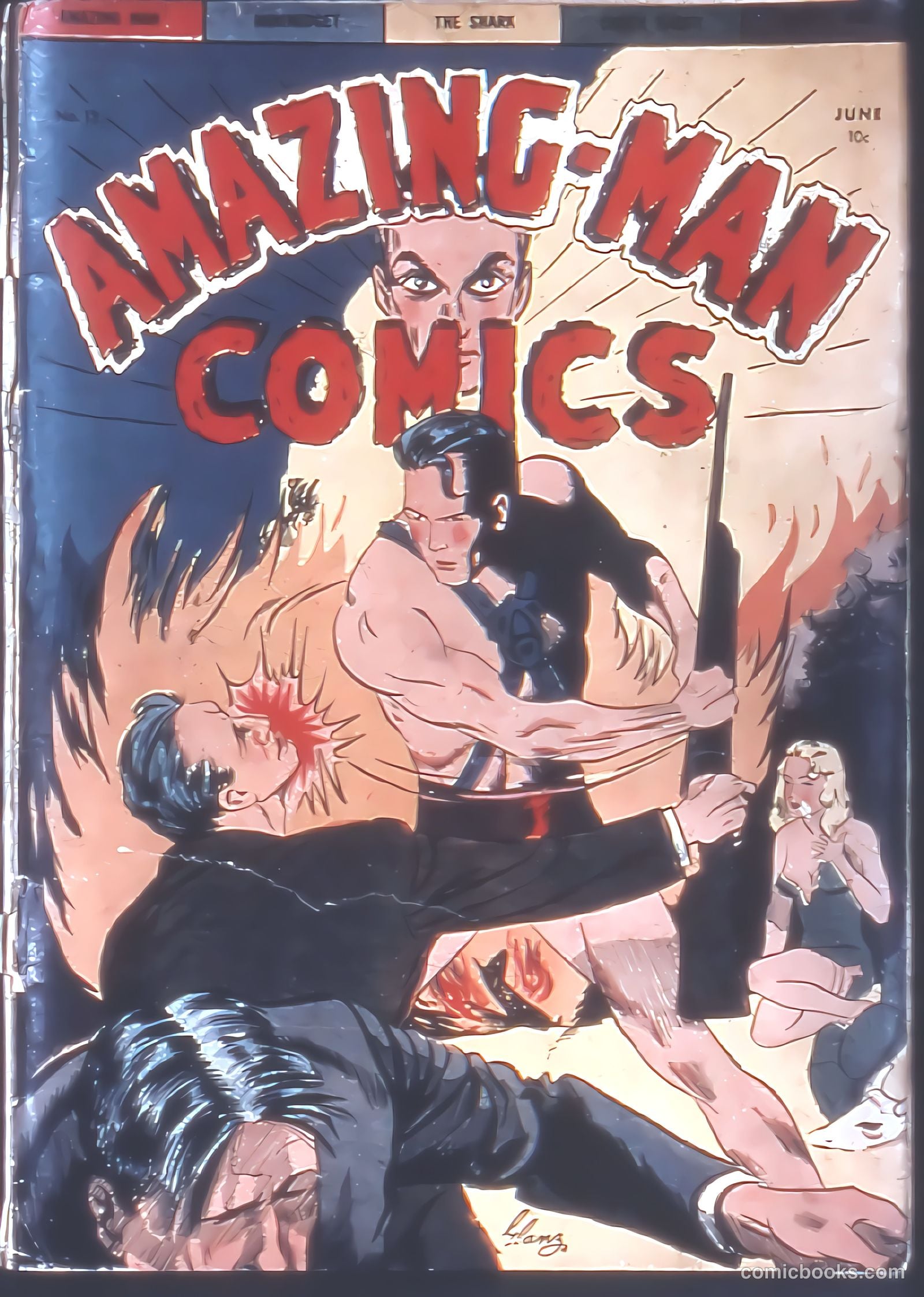 Amazing Man Comics #13 — page 1 of 68