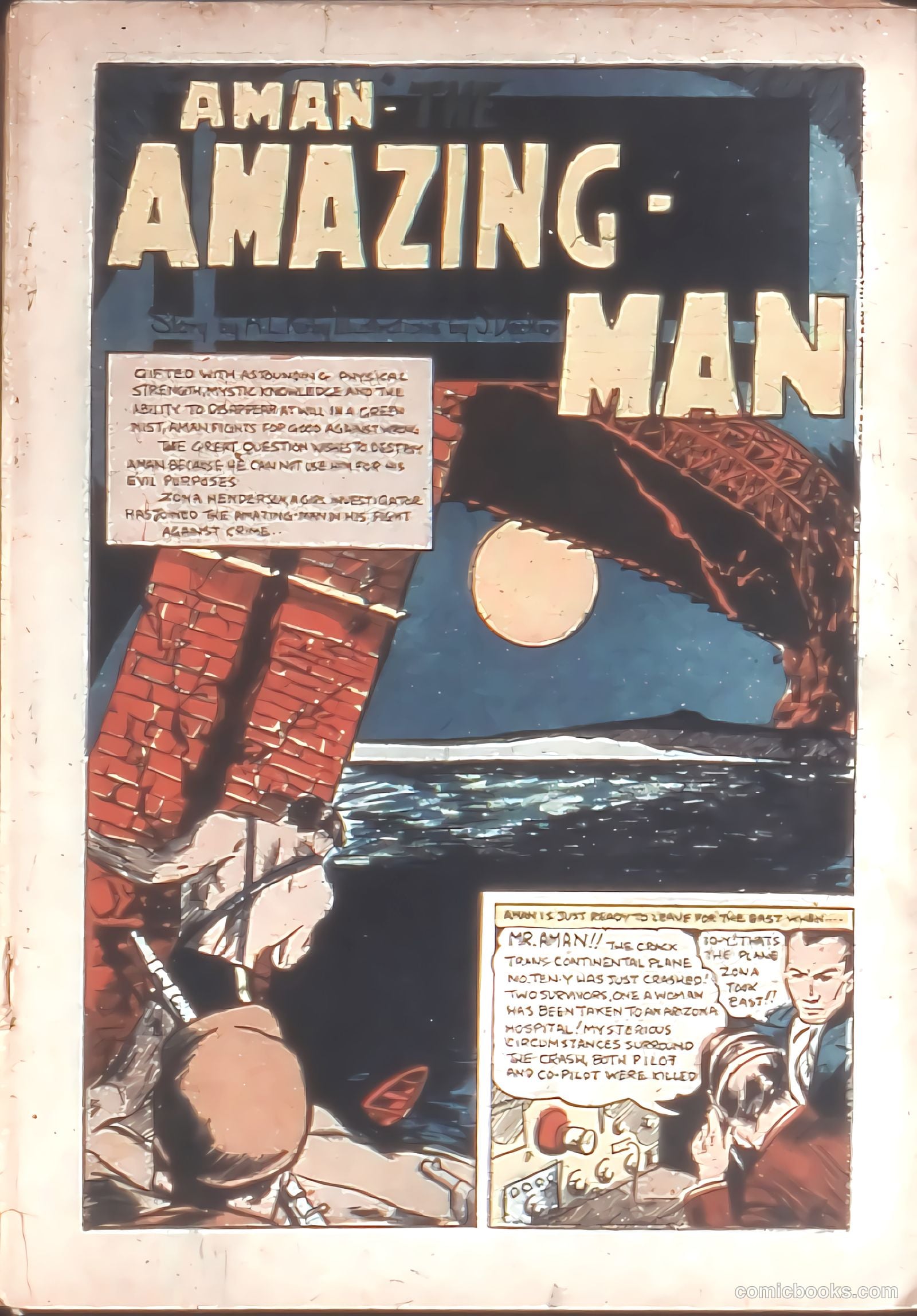 Amazing Man Comics #13 — page 3 of 68