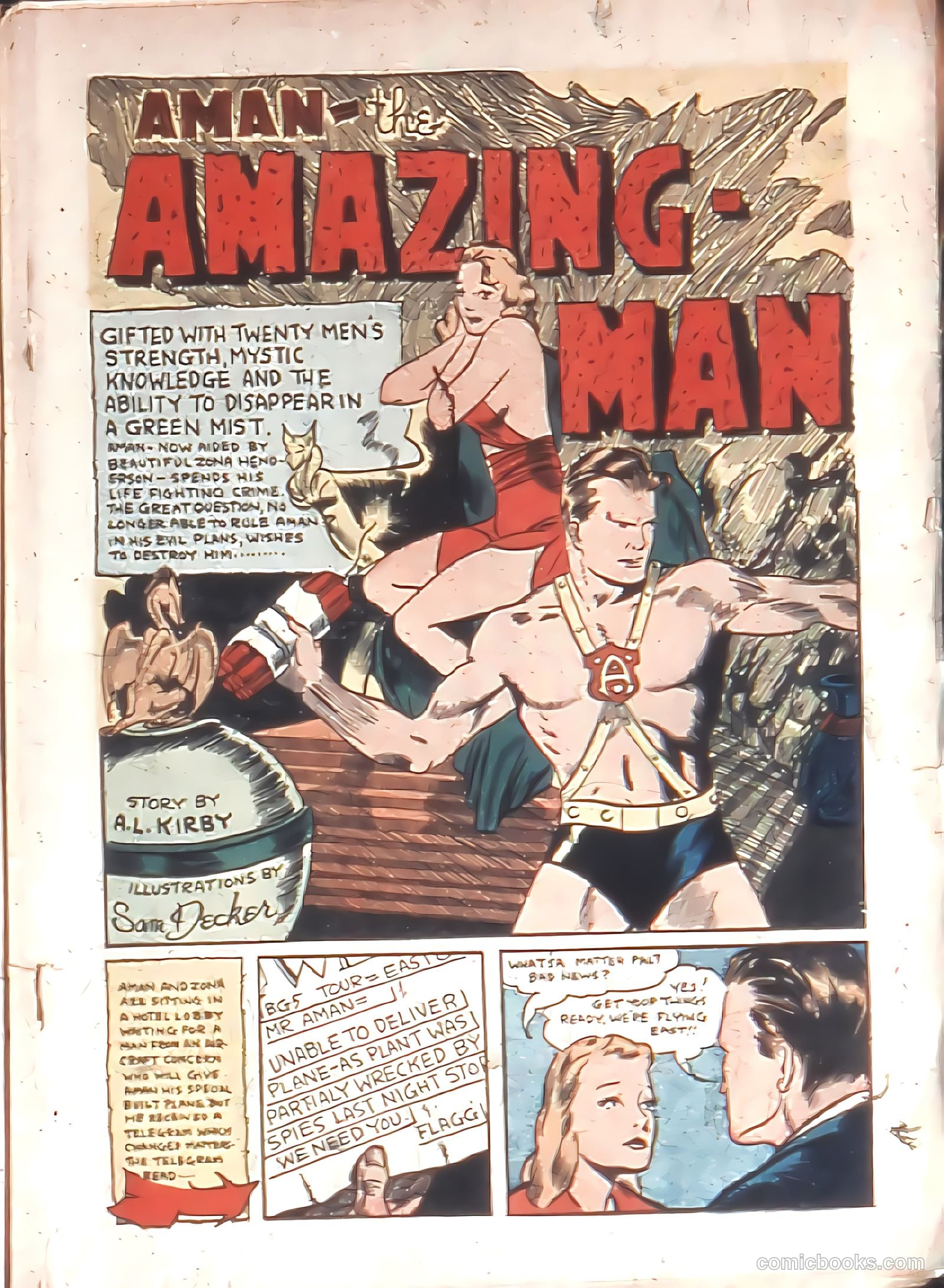 Amazing Man Comics #14 — page 3 of 68