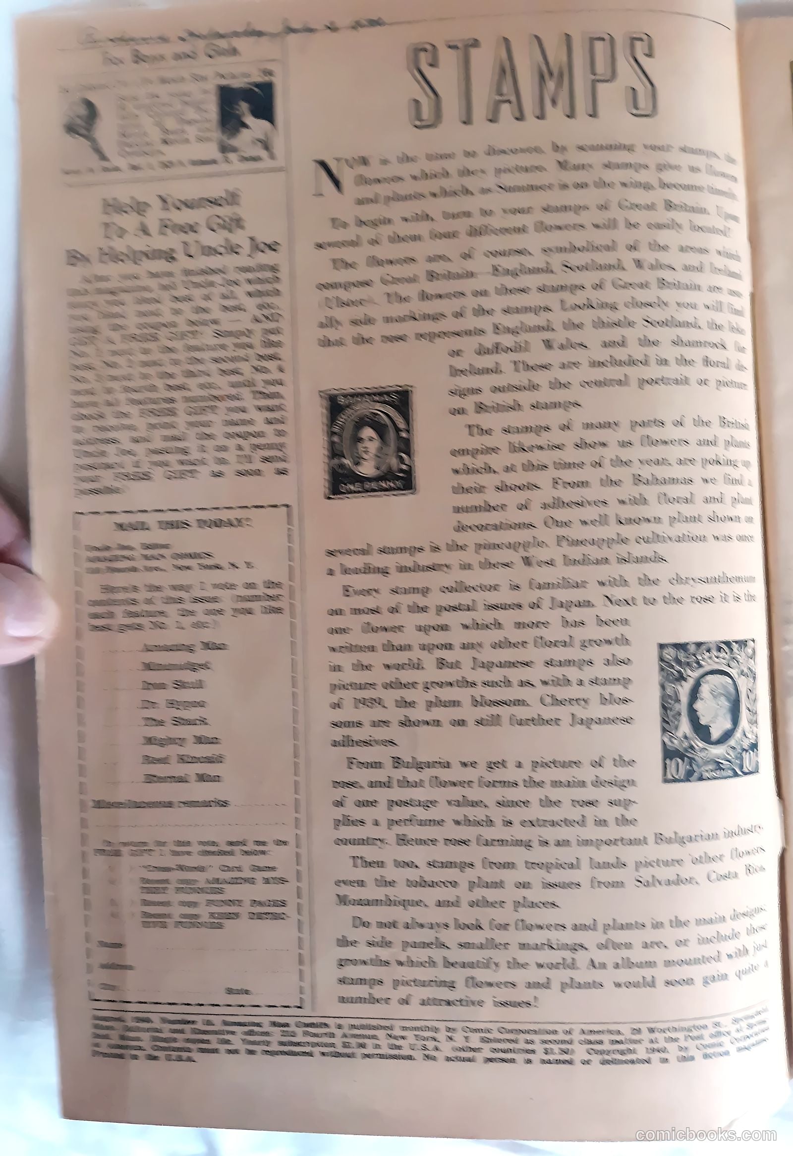Amazing Man Comics #15 — page 2 of 71