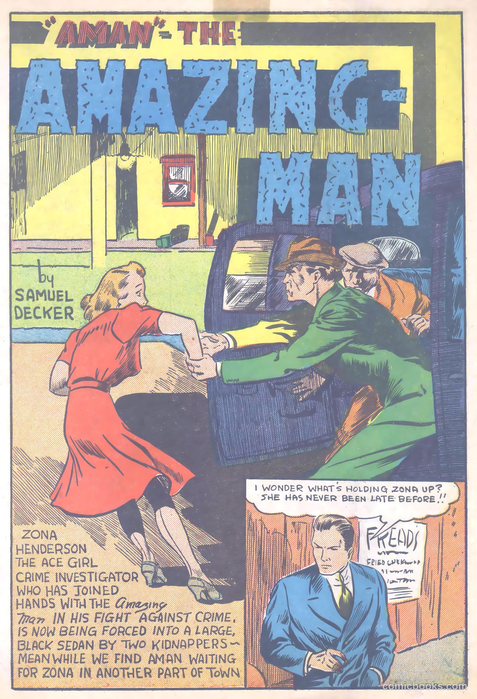 Amazing Man Comics #15 — page 4 of 71
