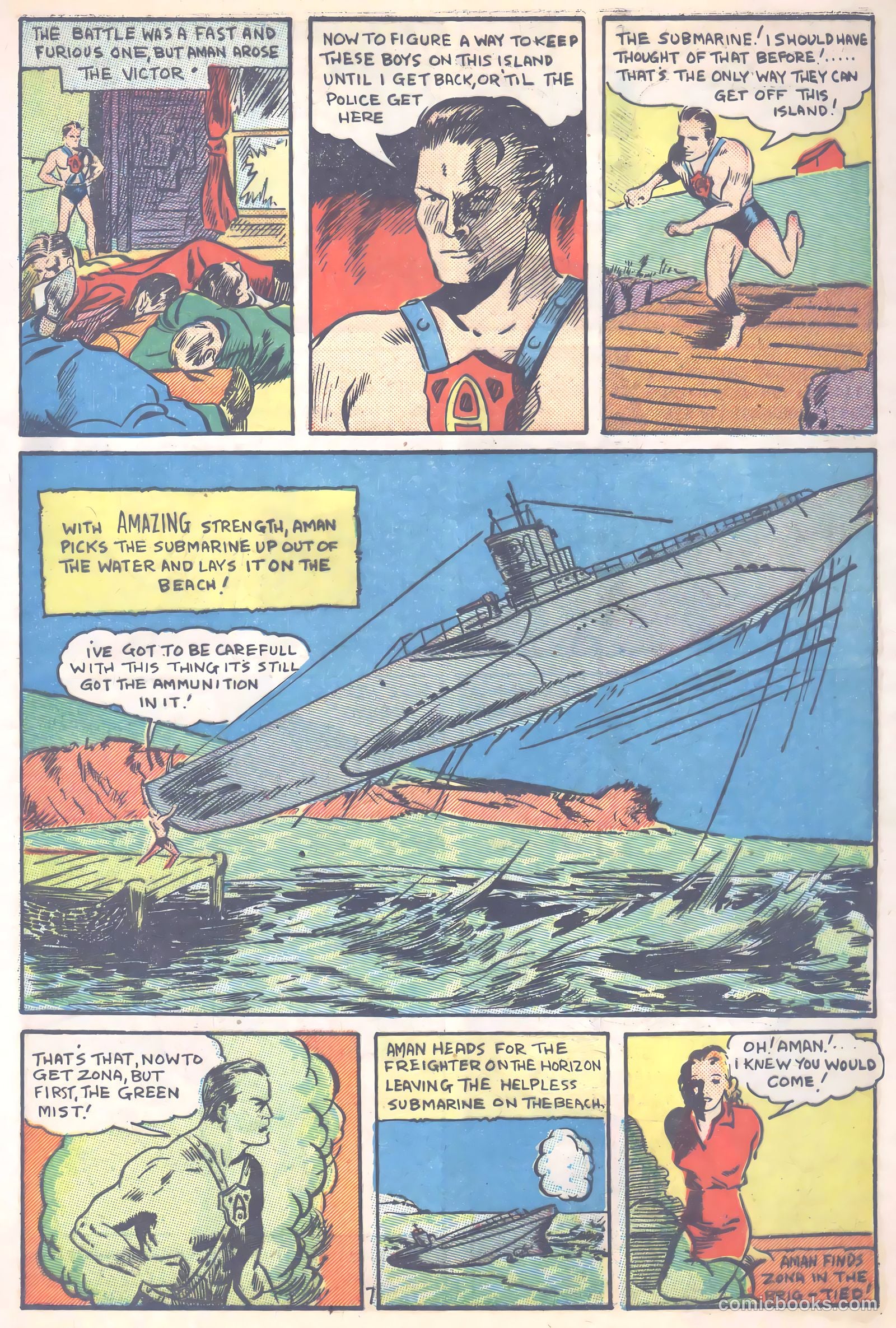 Amazing Man Comics #15 — page 10 of 71