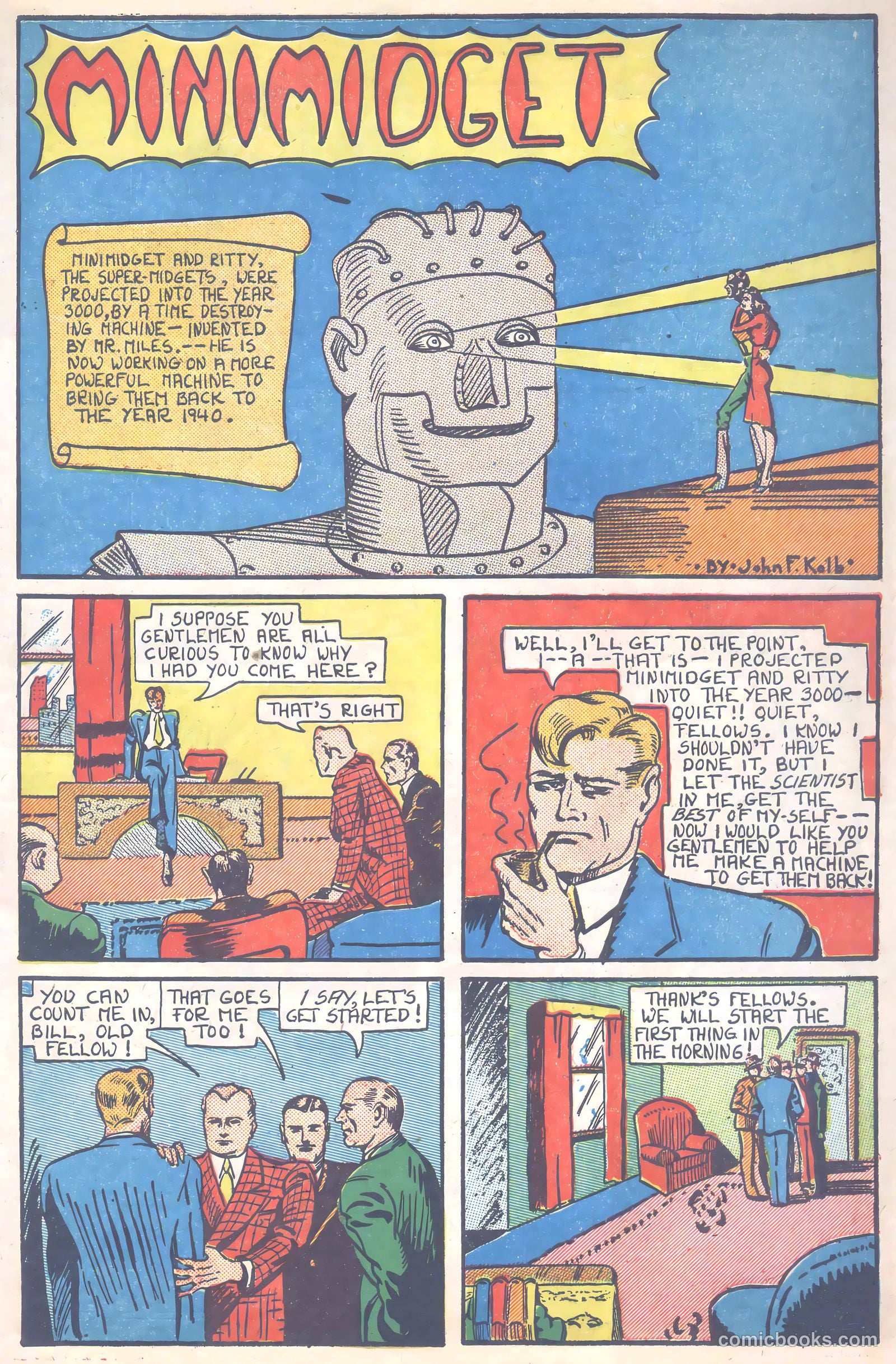 Amazing Man Comics #15 — page 14 of 71