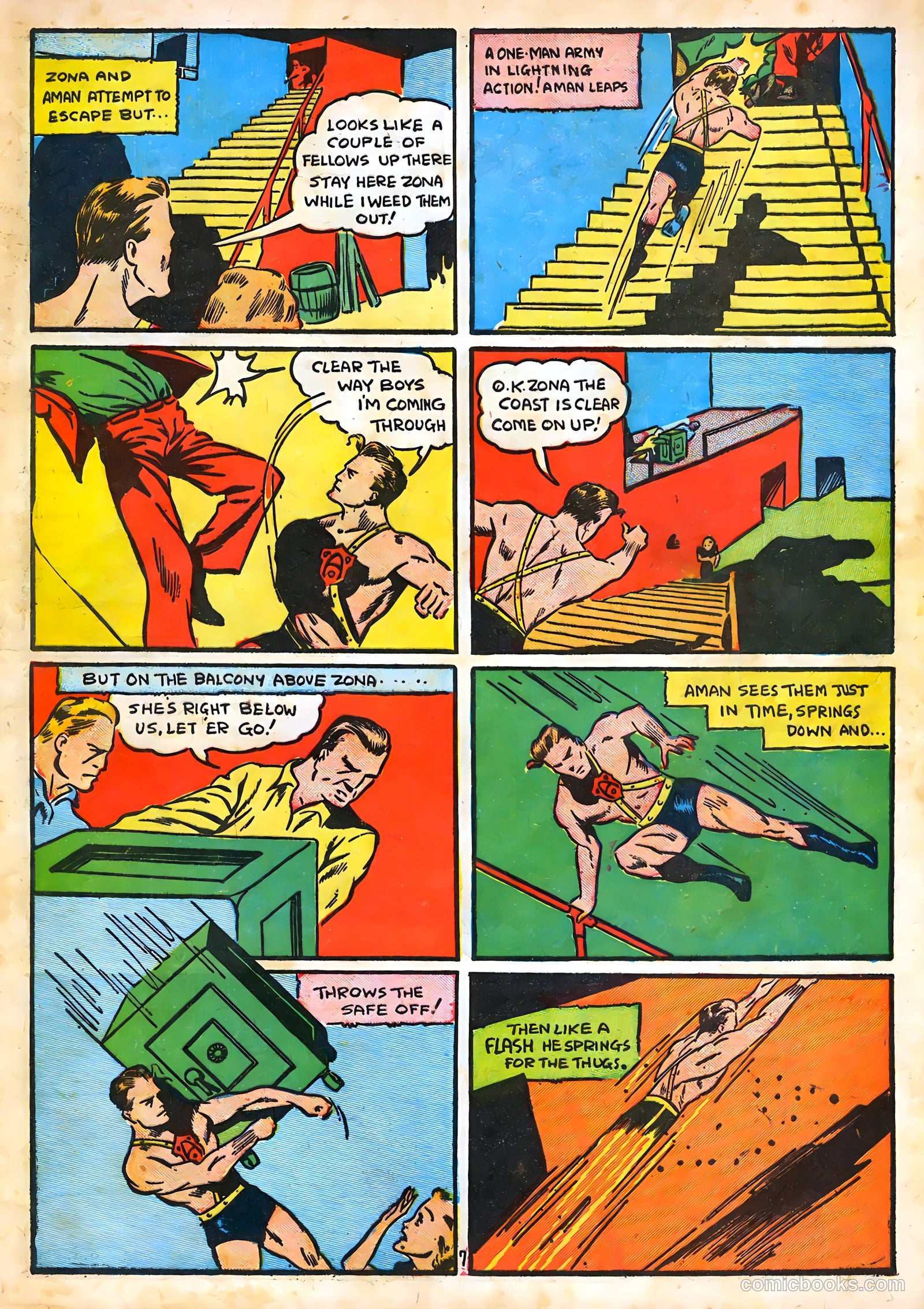 Amazing Man Comics #16 — page 8 of 68