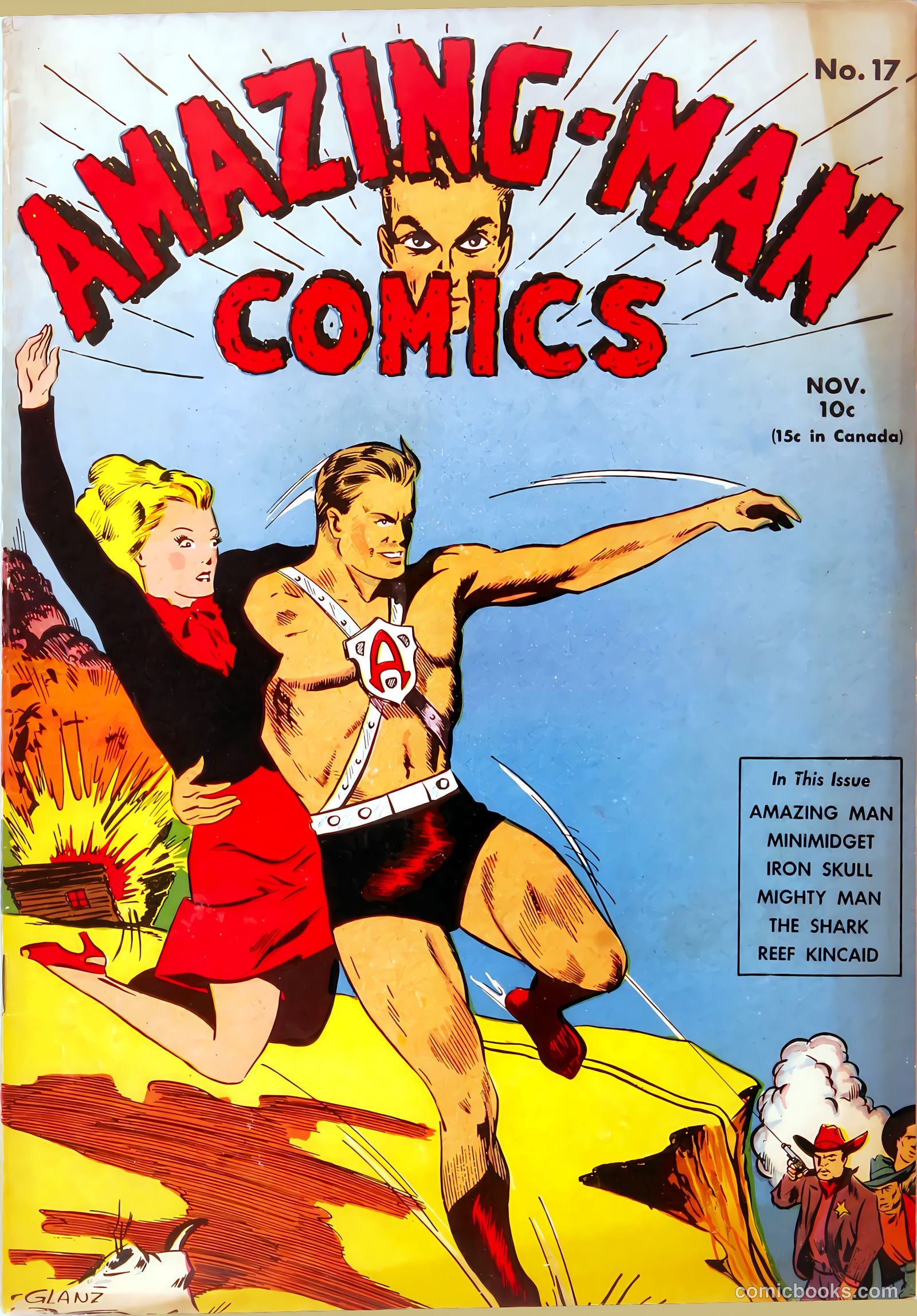 Amazing Man Comics #17 — page 1 of 68