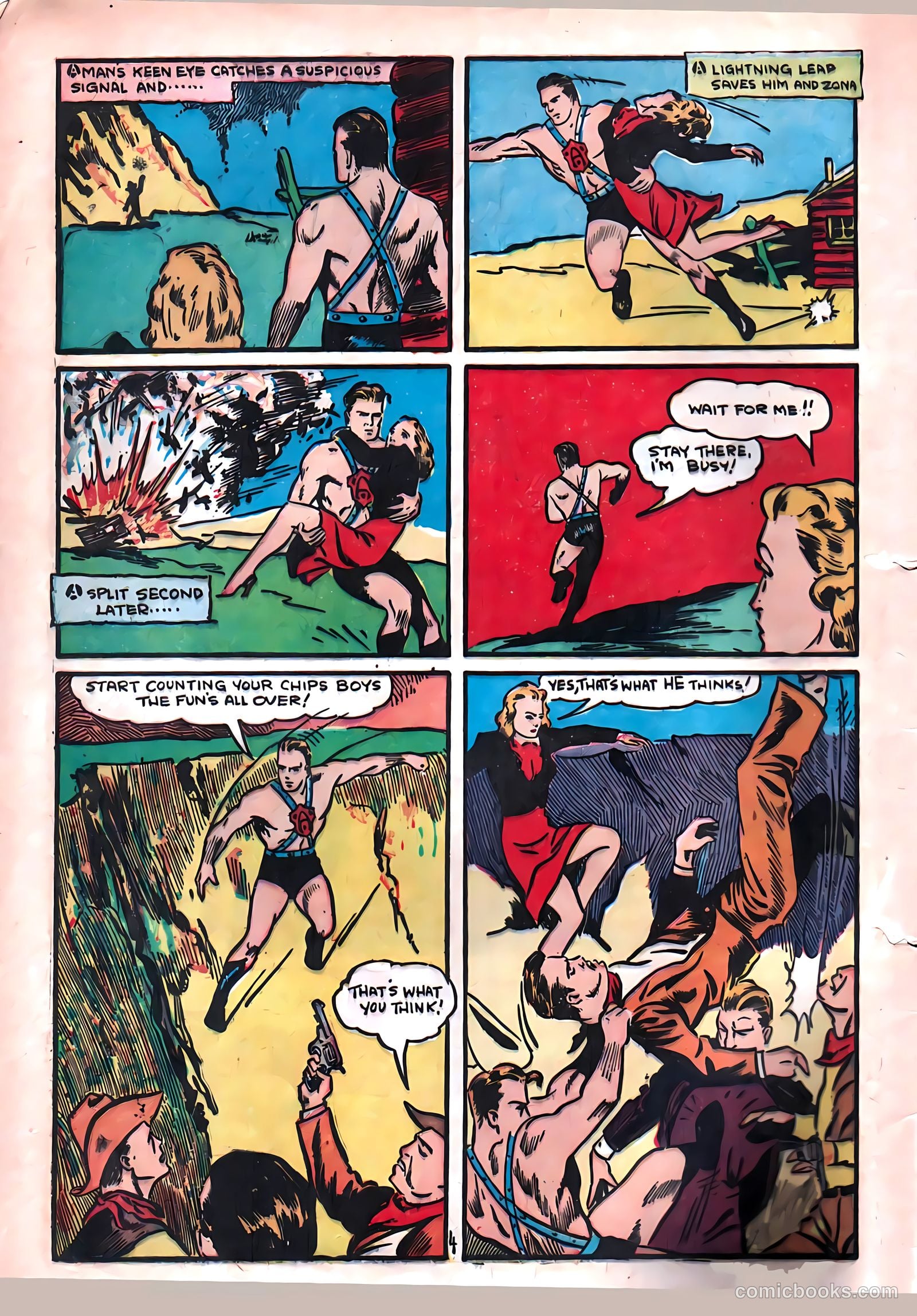 Amazing Man Comics #17 — page 6 of 68