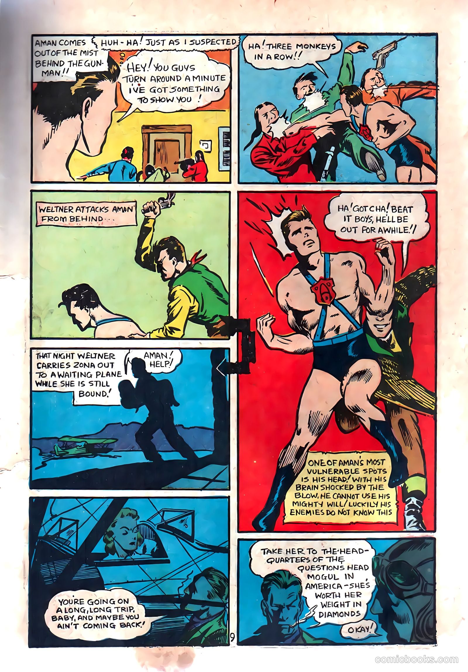 Amazing Man Comics #17 — page 11 of 68