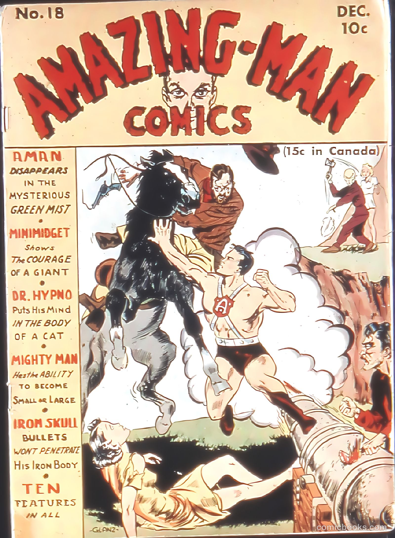 Amazing Man Comics #18 — page 1 of 68
