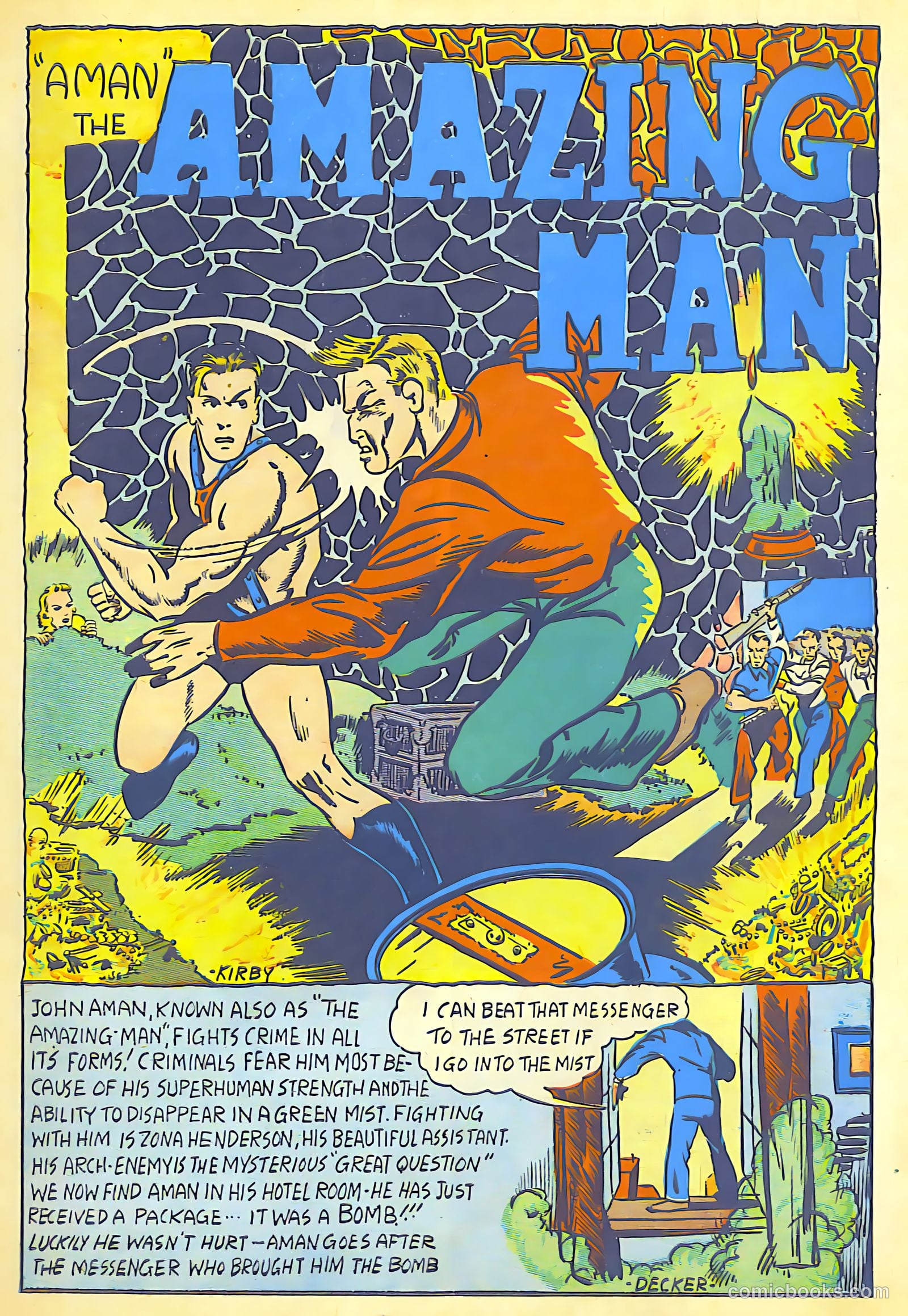 Amazing Man Comics #19 — page 2 of 65