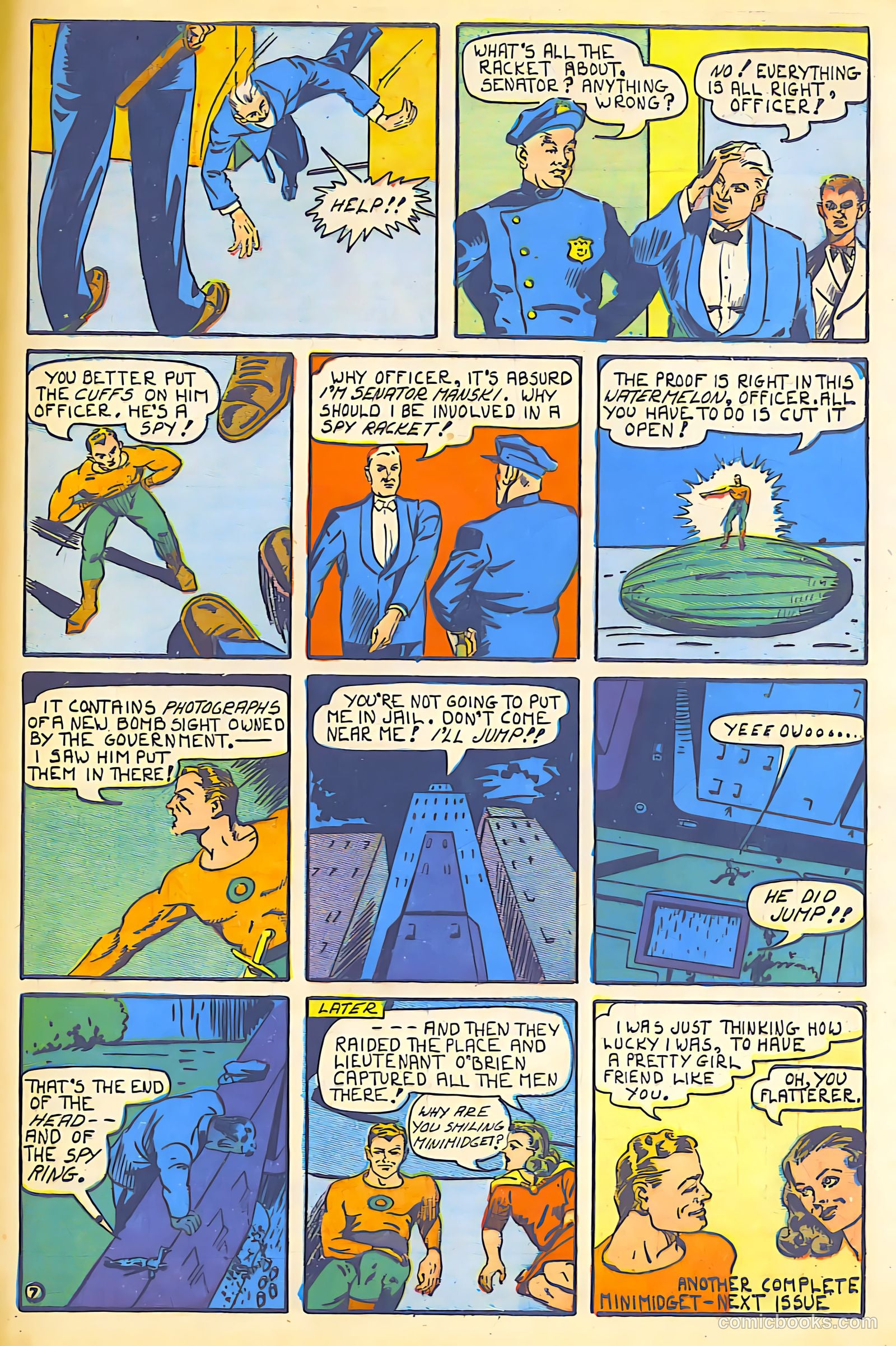 Amazing Man Comics #19 — page 64 of 65