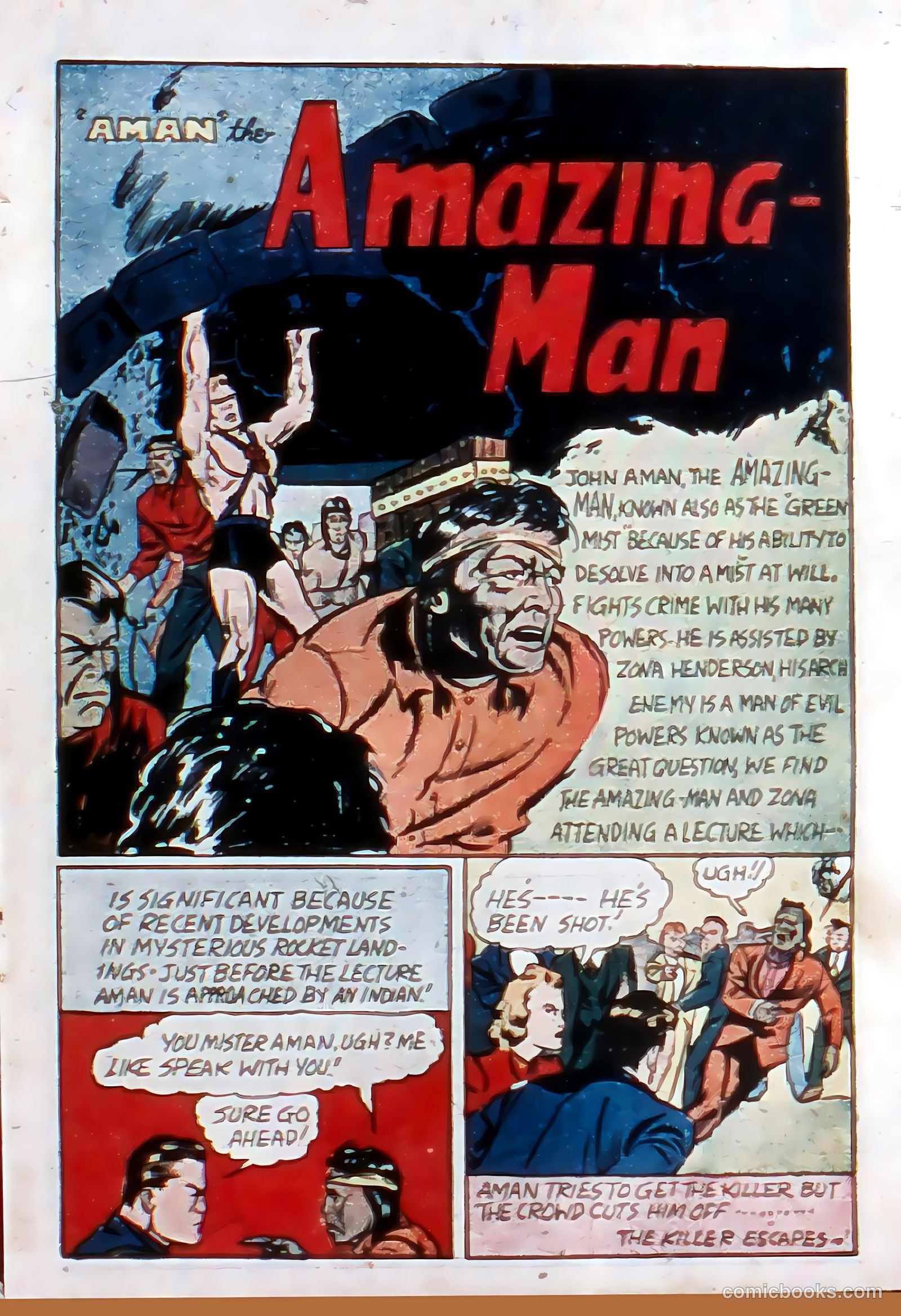 Amazing Man Comics #20 — page 3 of 68