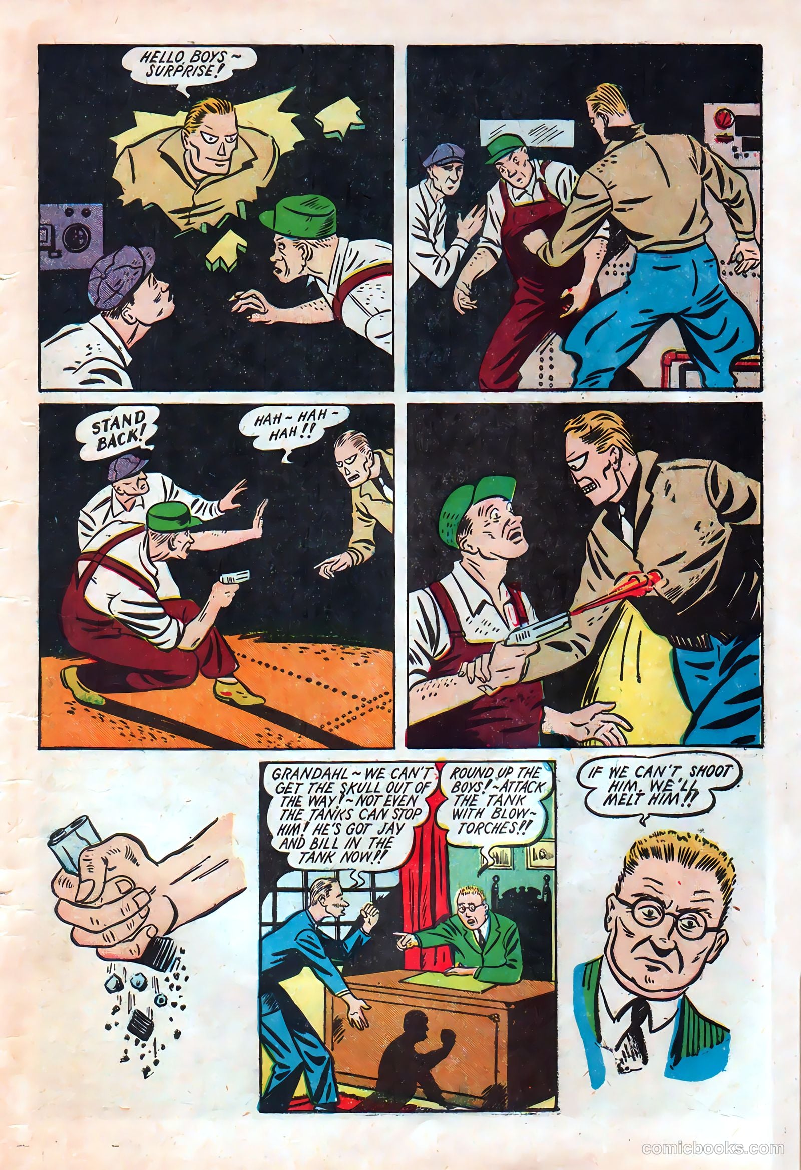 Amazing Man Comics #20 — page 61 of 68
