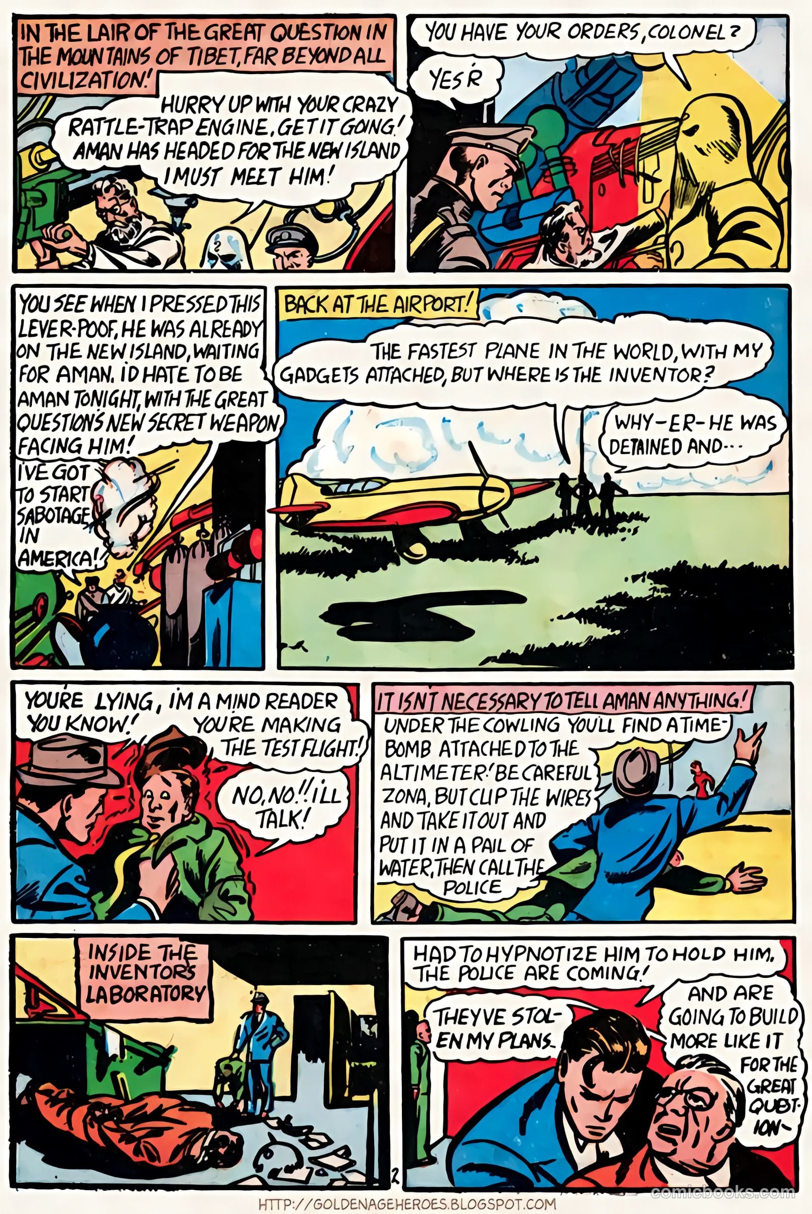 Amazing Man Comics #21 — page 2 of 39
