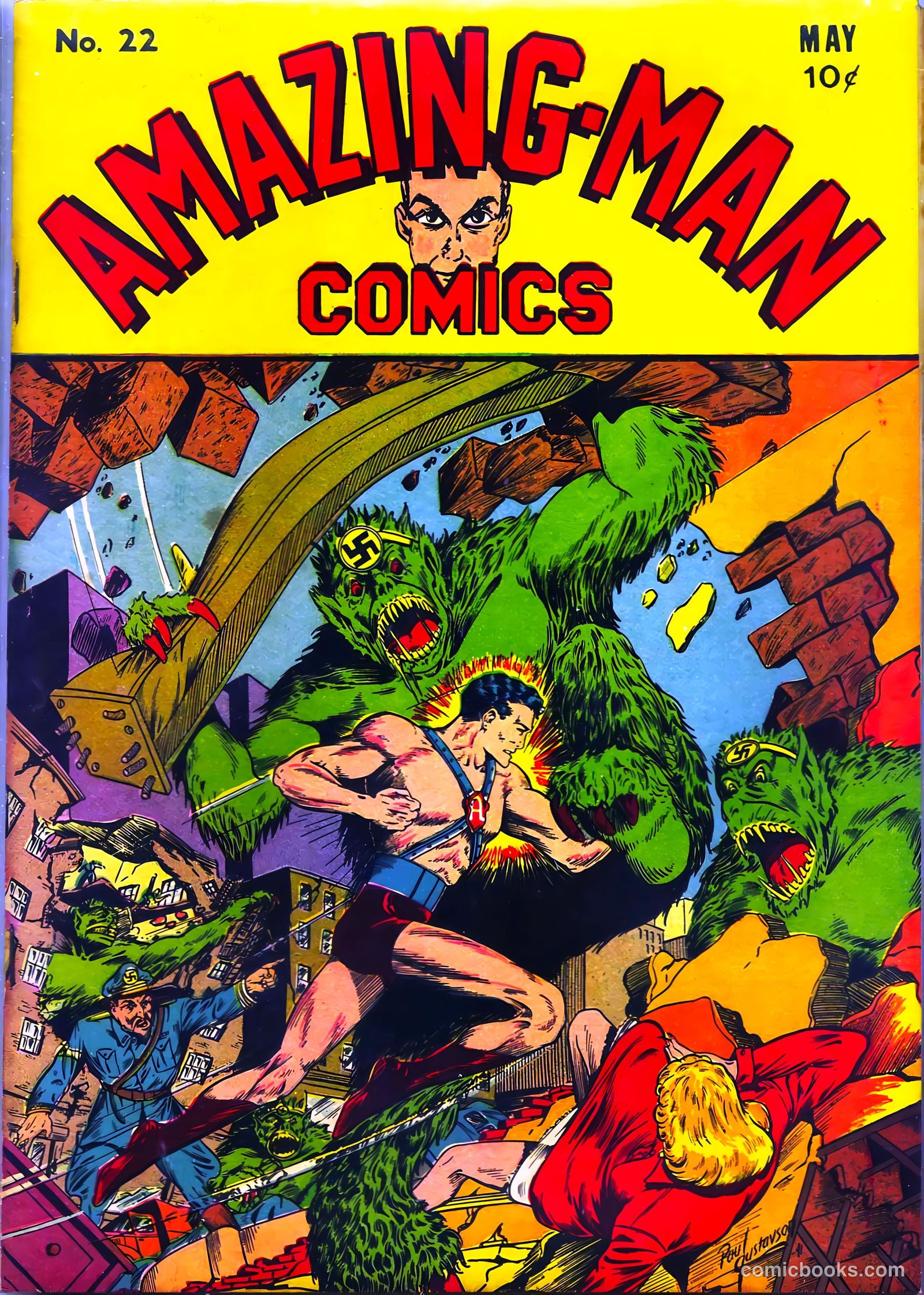 Amazing Man Comics #22 — page 2 of 70