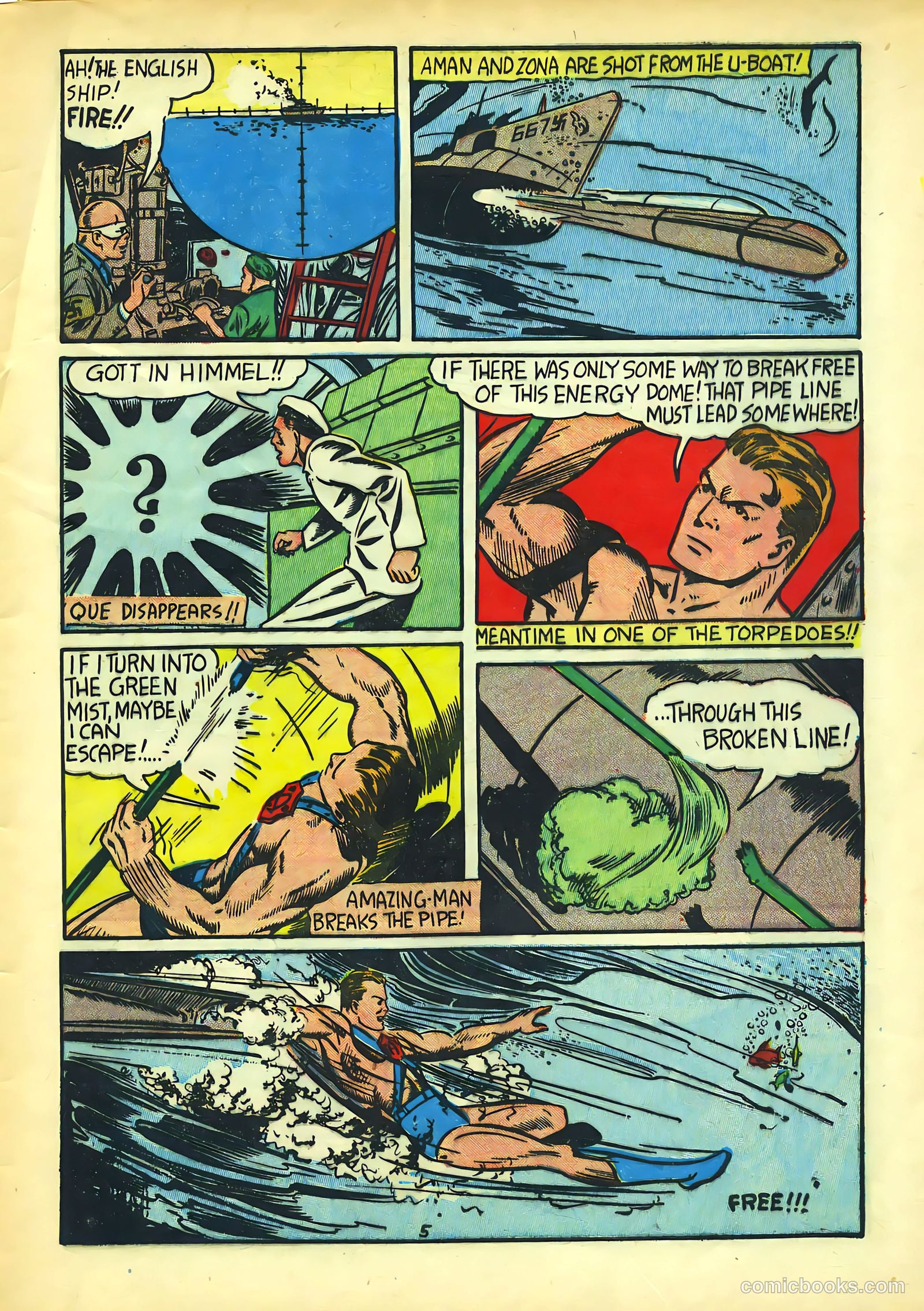 Amazing Man Comics #22 — page 8 of 70
