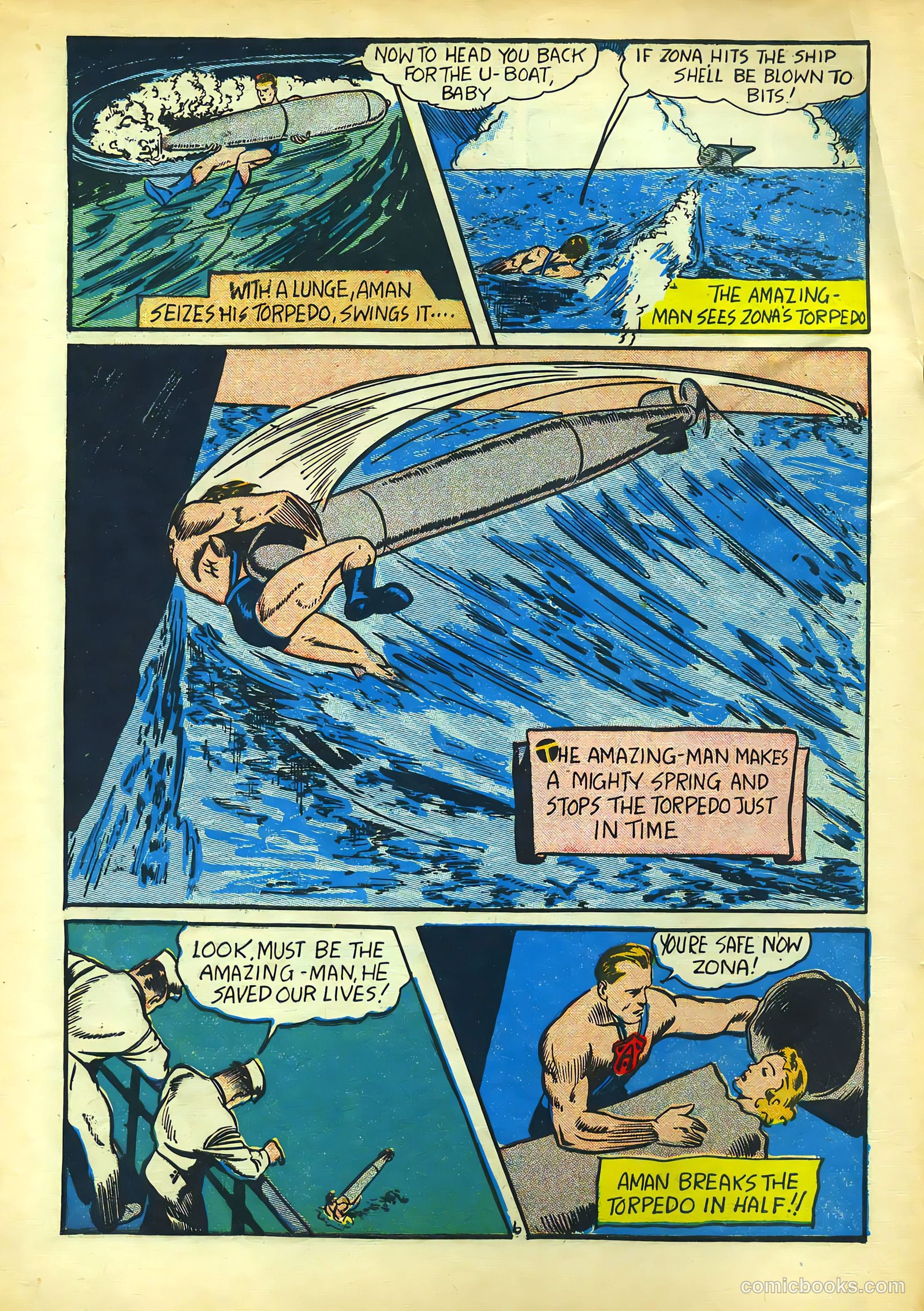 Amazing Man Comics #22 — page 9 of 70