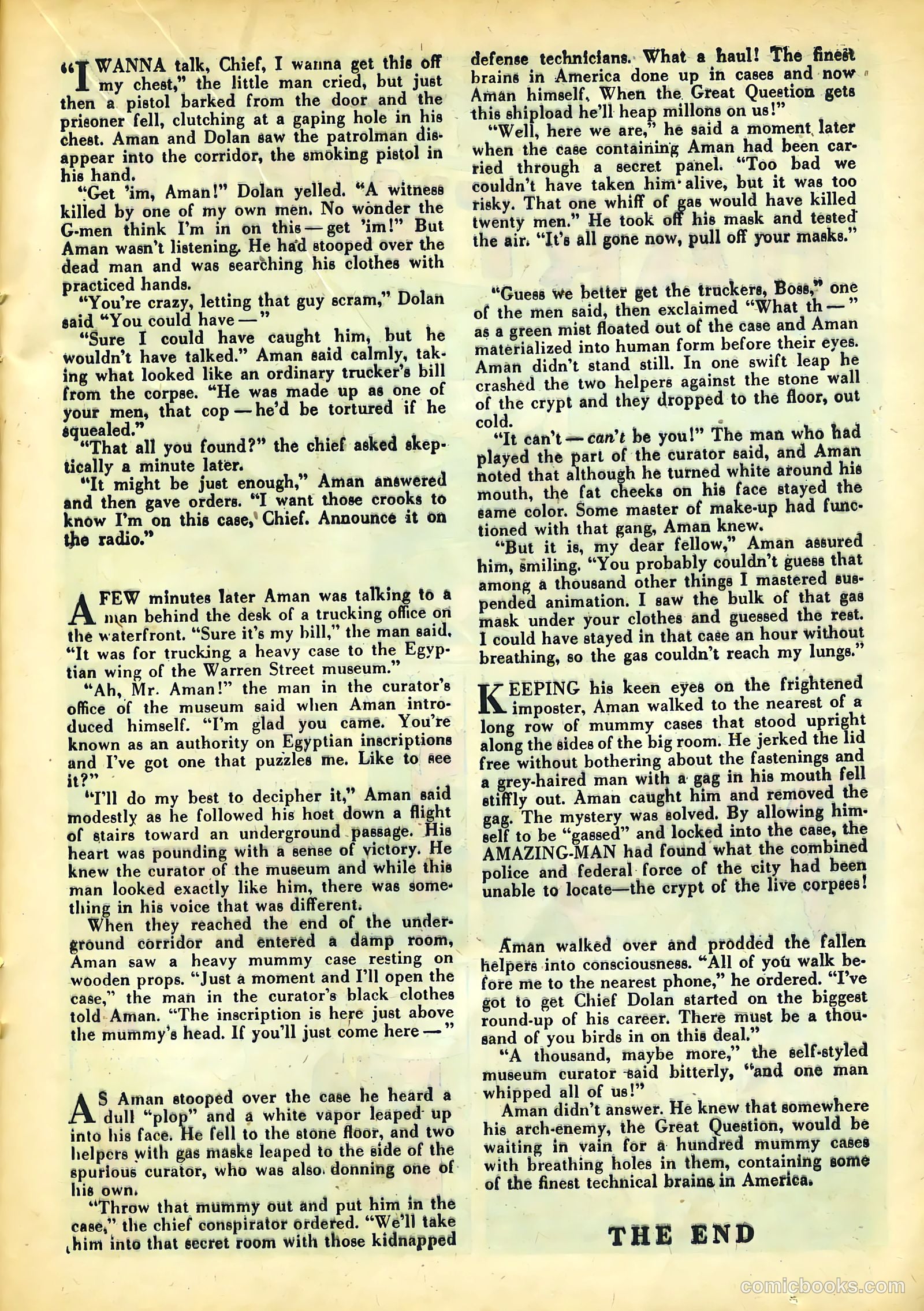 Amazing Man Comics #22 — page 40 of 70