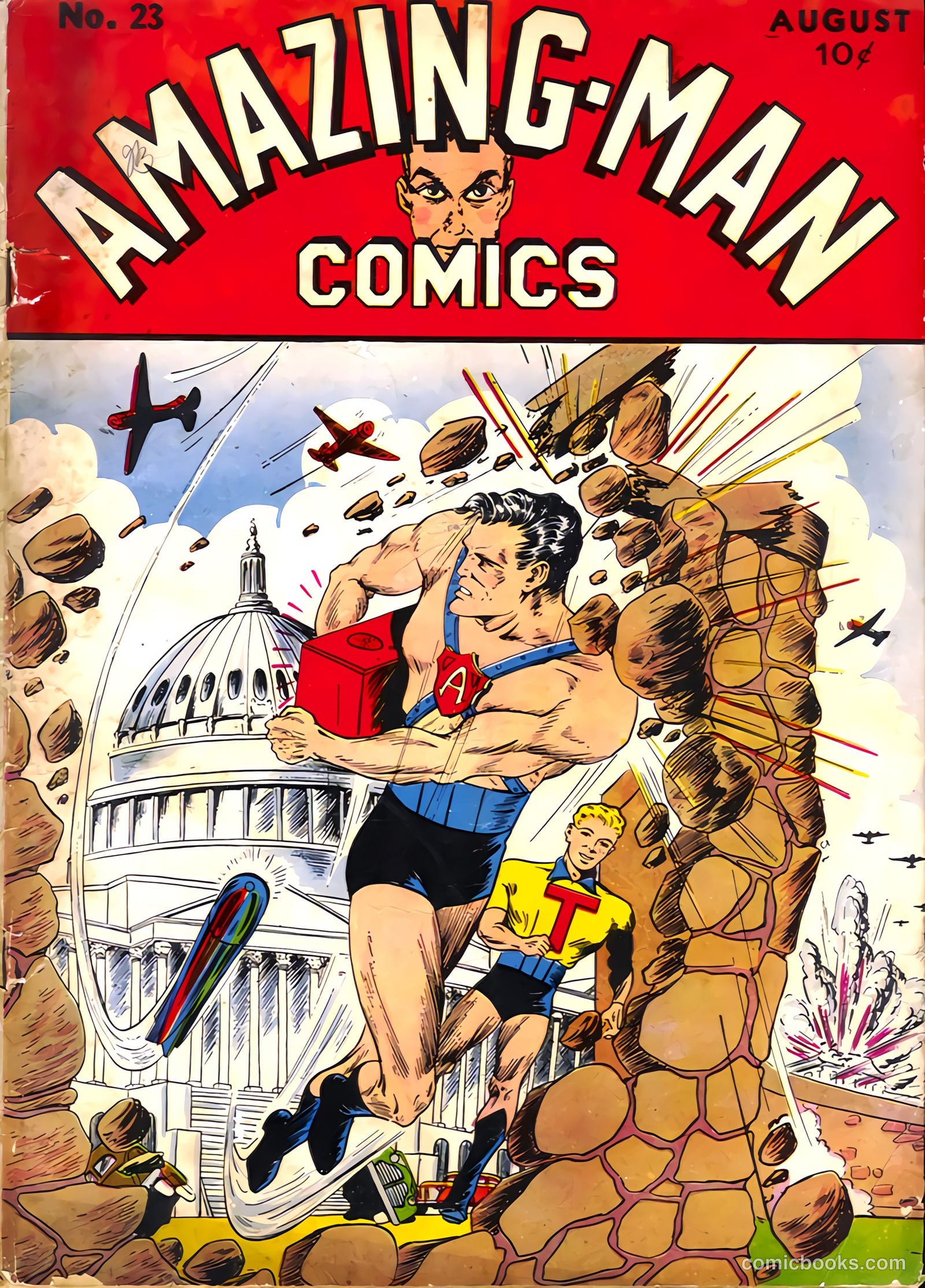 Amazing Man Comics #23 — page 1 of 68