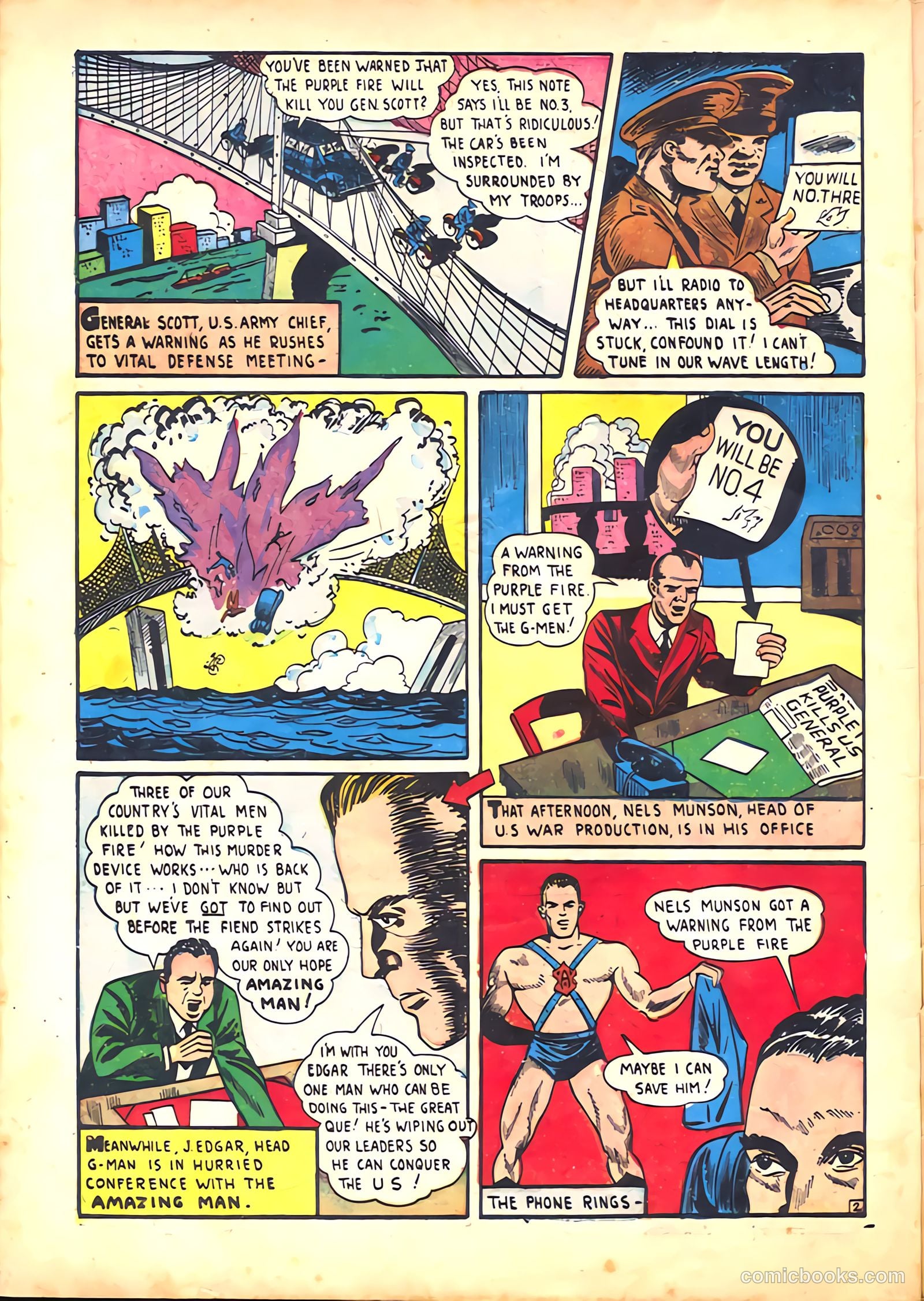 Amazing Man Comics #23 — page 4 of 68