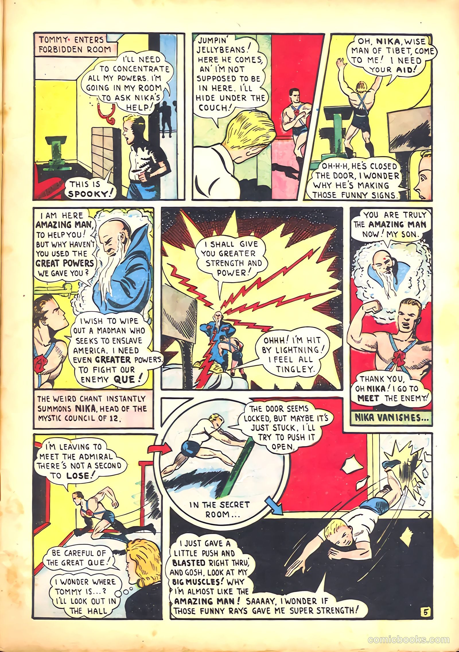 Amazing Man Comics #23 — page 7 of 68