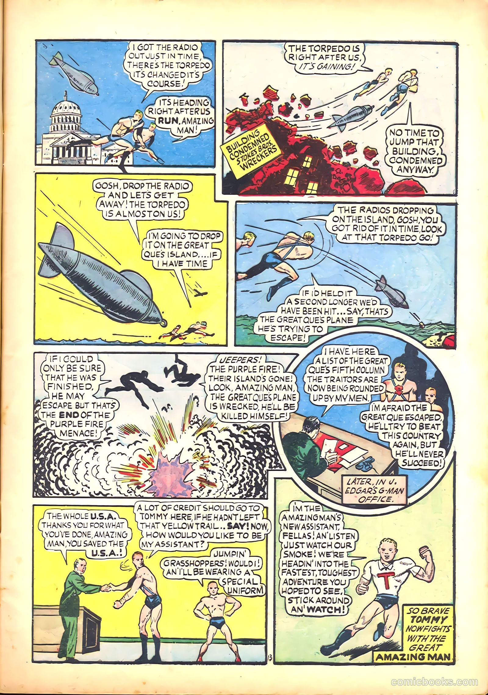 Amazing Man Comics #23 — page 15 of 68