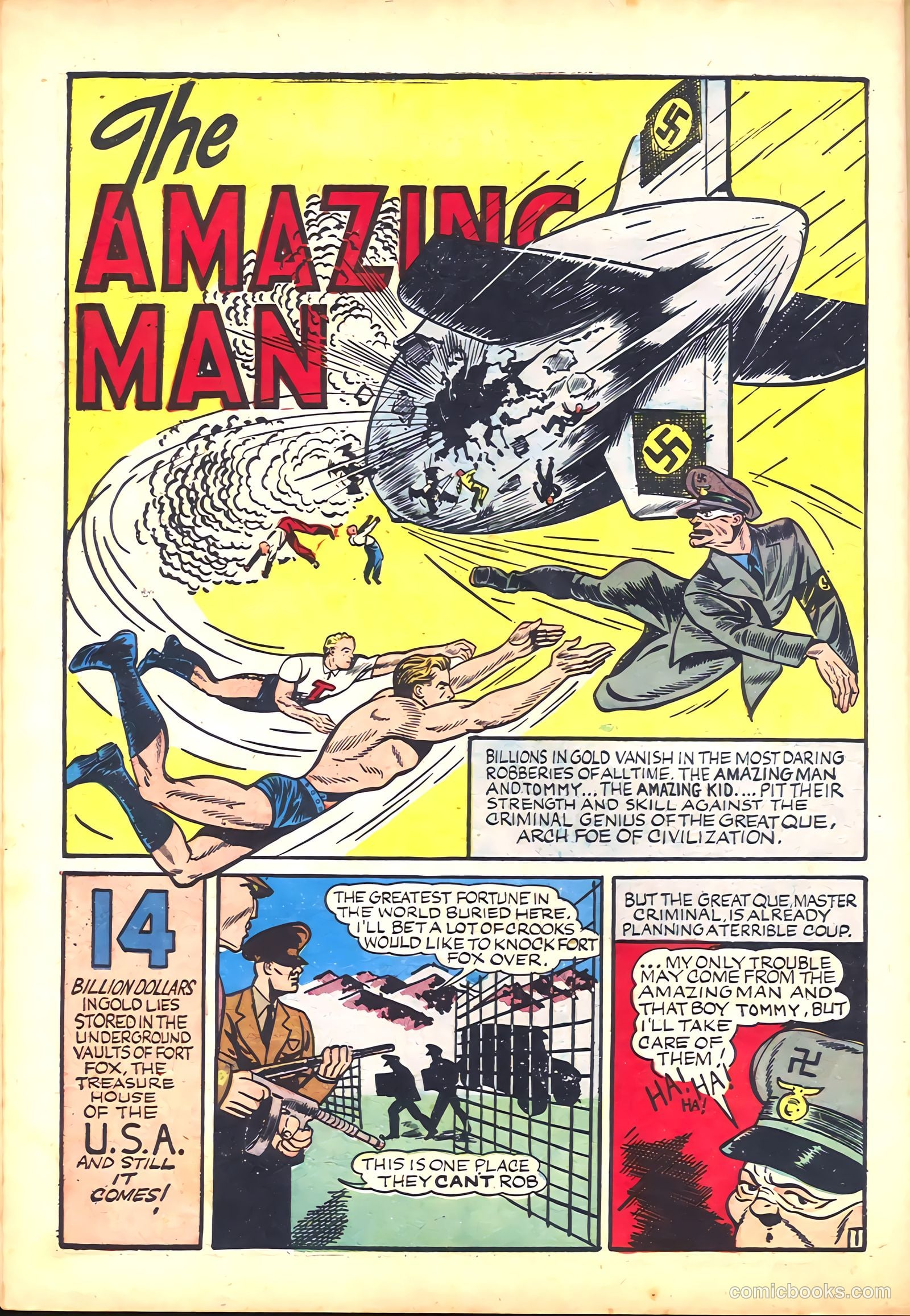 Amazing Man Comics #23 — page 16 of 68
