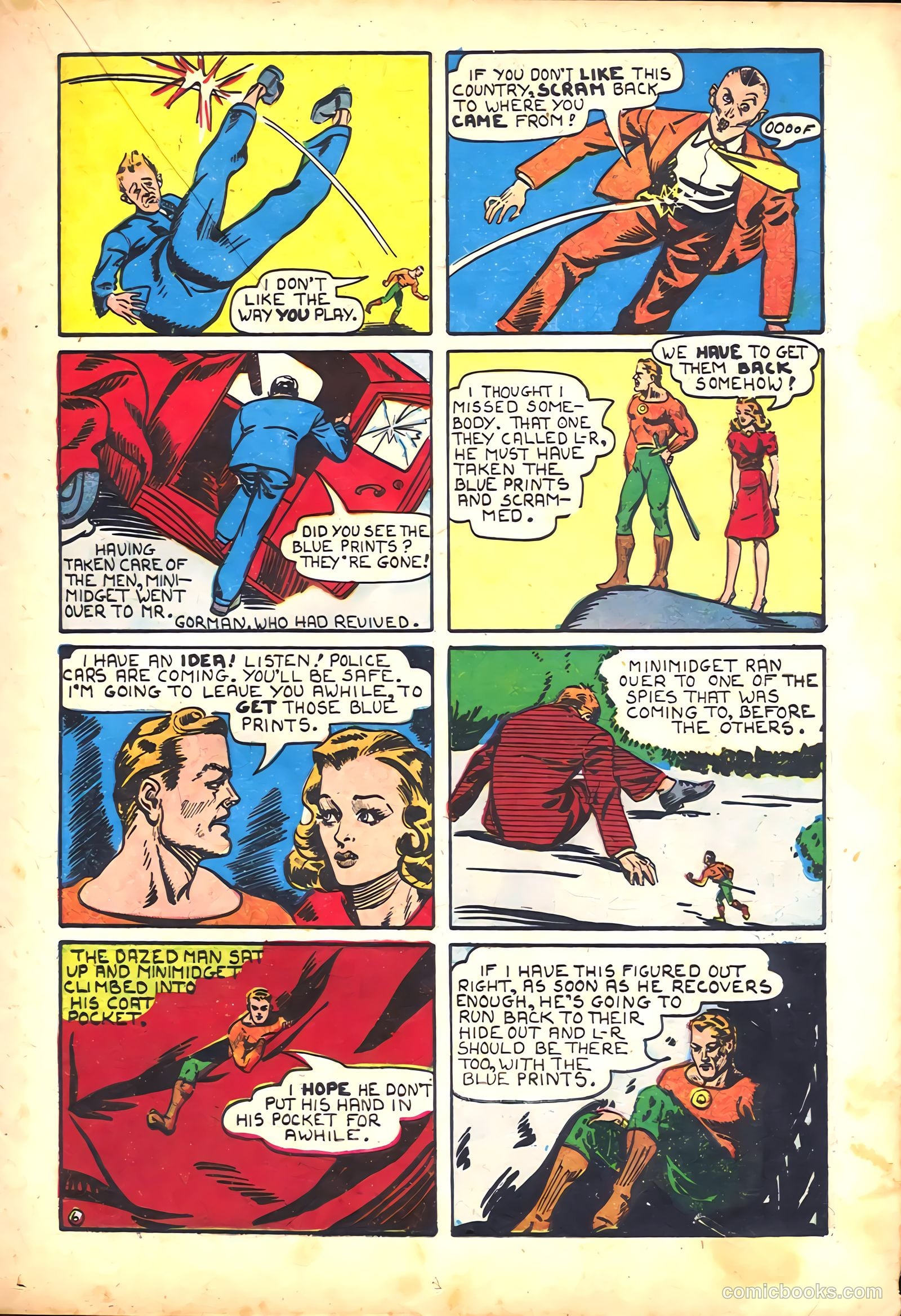 Amazing Man Comics #23 — page 33 of 68