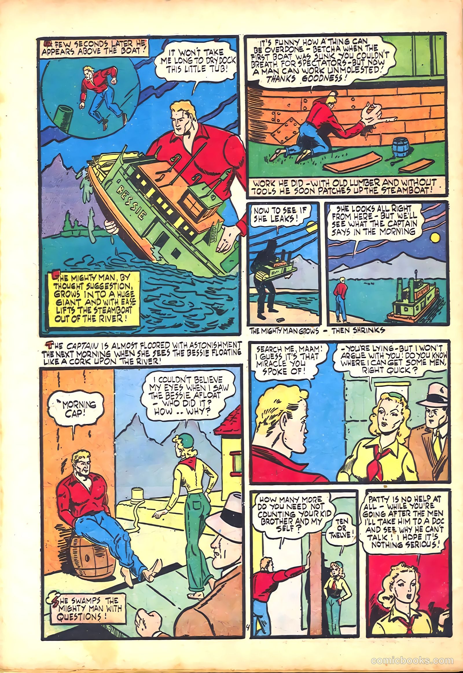 Amazing Man Comics #23 — page 60 of 68