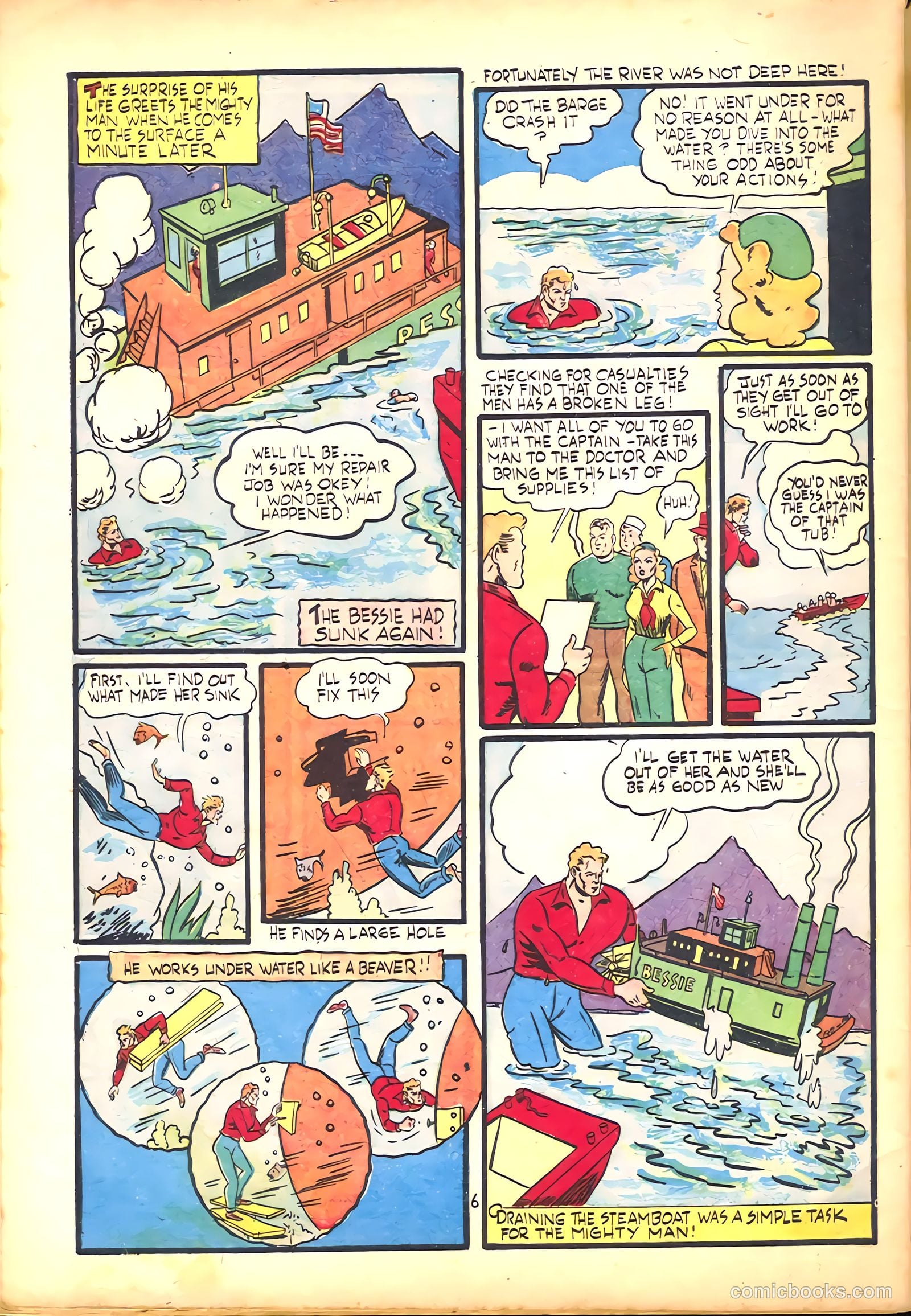 Amazing Man Comics #23 — page 62 of 68