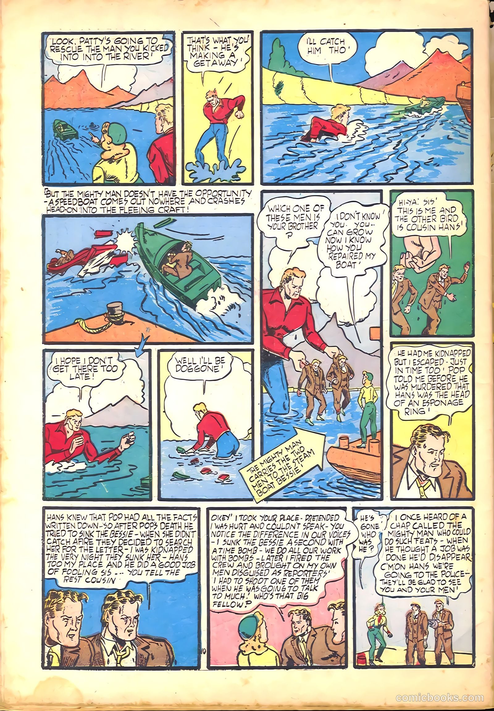Amazing Man Comics #23 — page 66 of 68