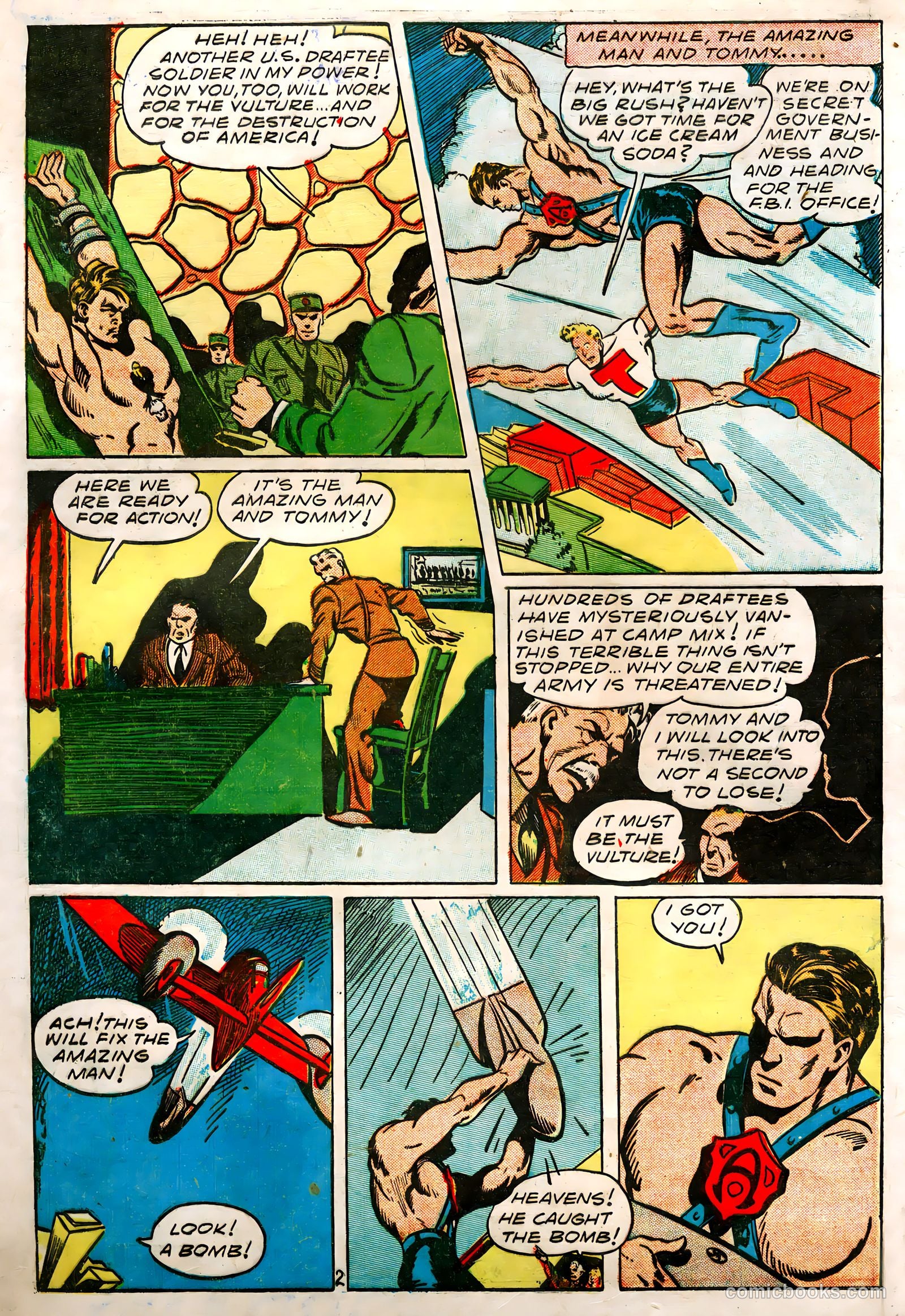 Amazing Man Comics #24 — page 4 of 68