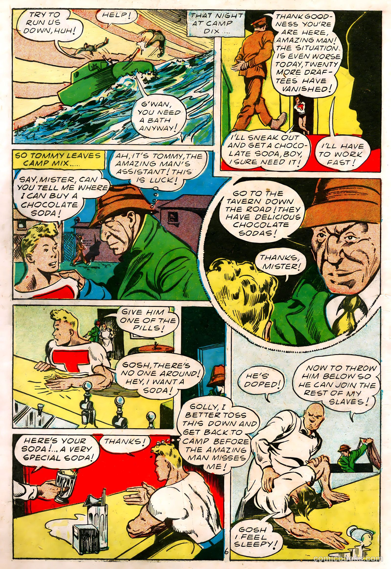 Amazing Man Comics #24 — page 8 of 68