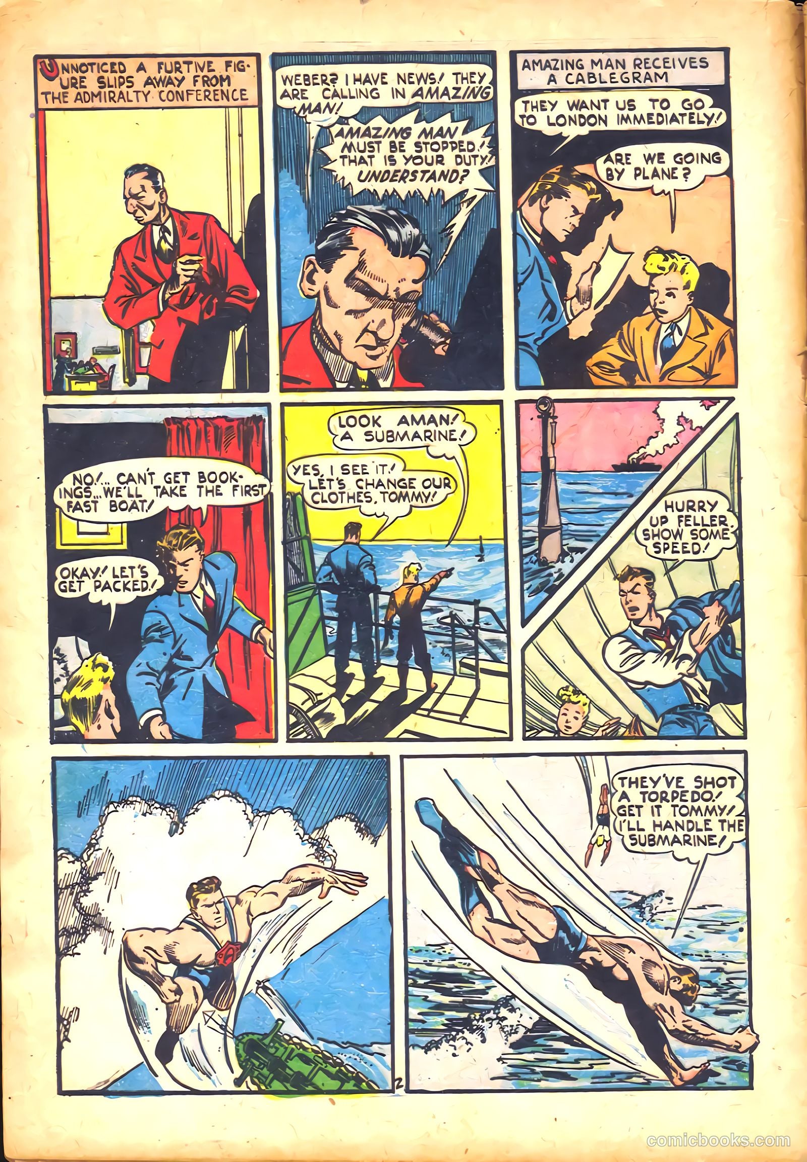 Amazing Man Comics #25 — page 4 of 68
