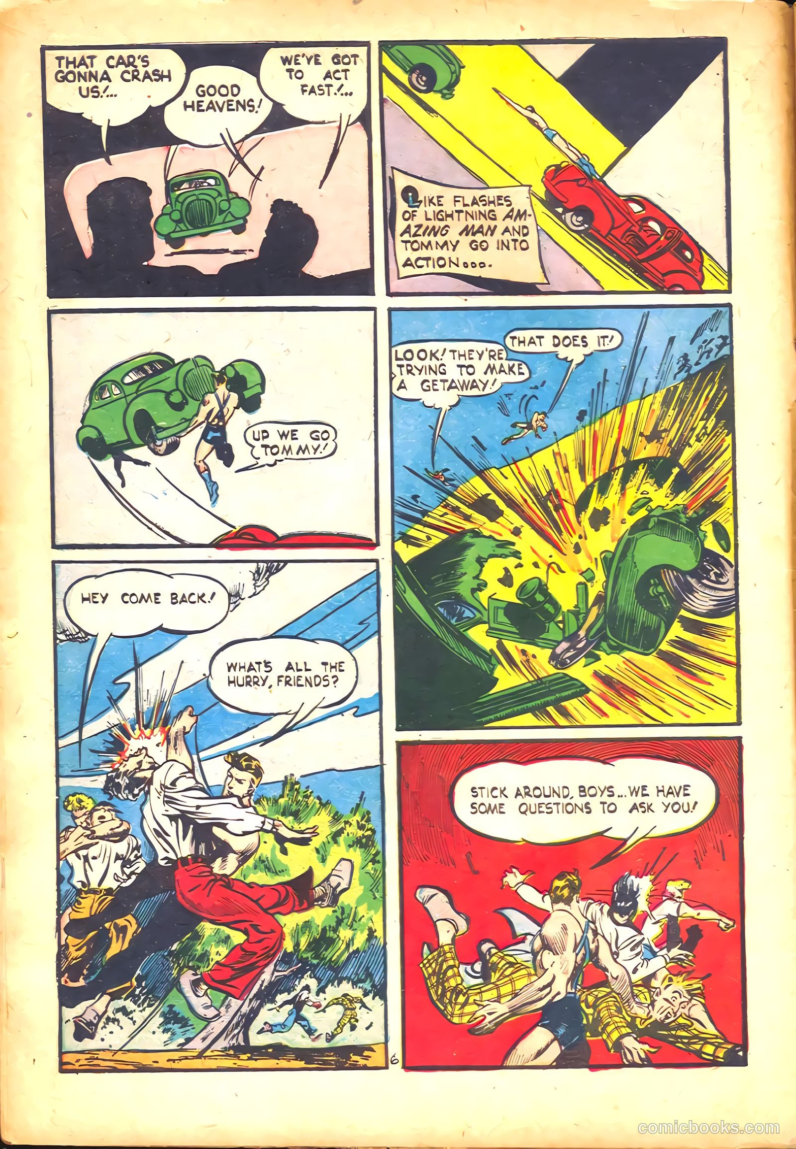 Amazing Man Comics #25 — page 8 of 68
