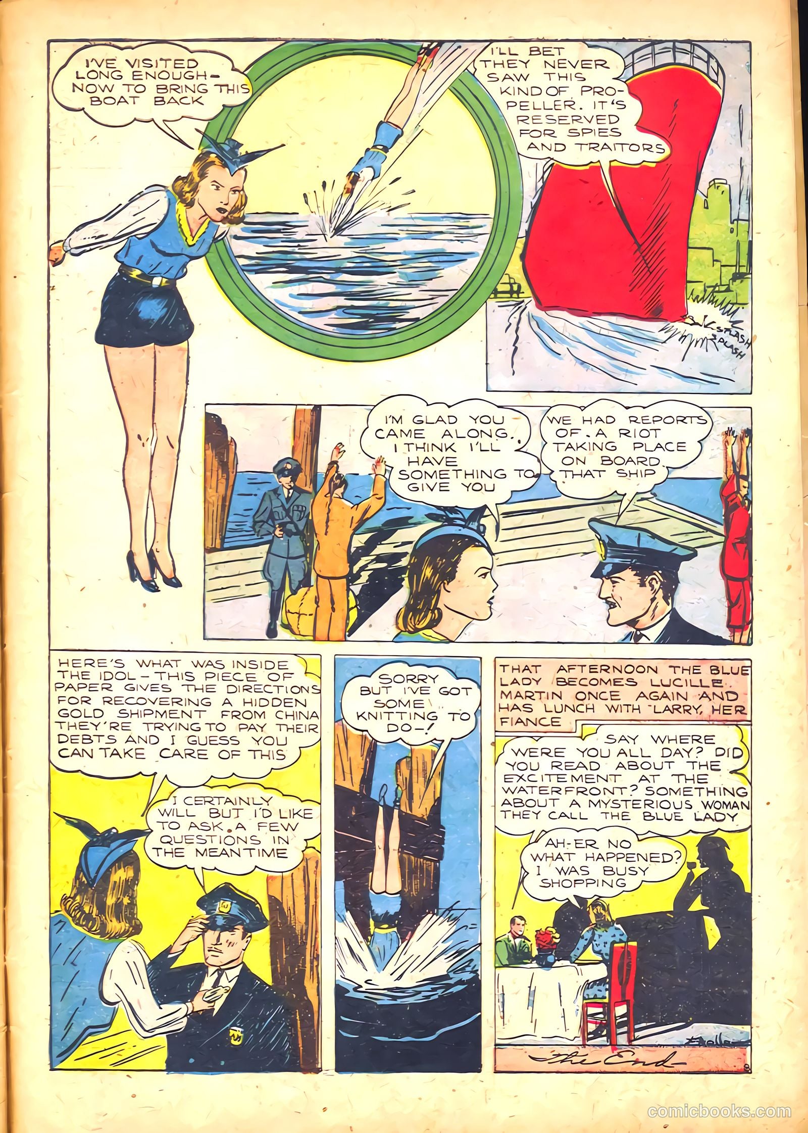 Amazing Man Comics #25 — page 59 of 68